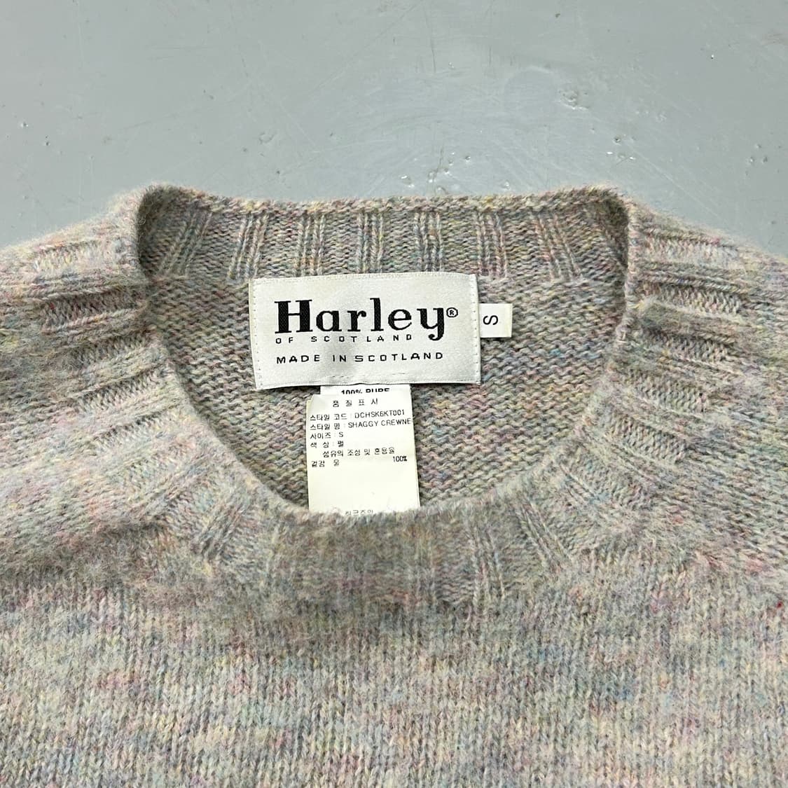 할리 오브 스코틀랜드 갤럭시 쉐기독 크루넥  상품이미지7