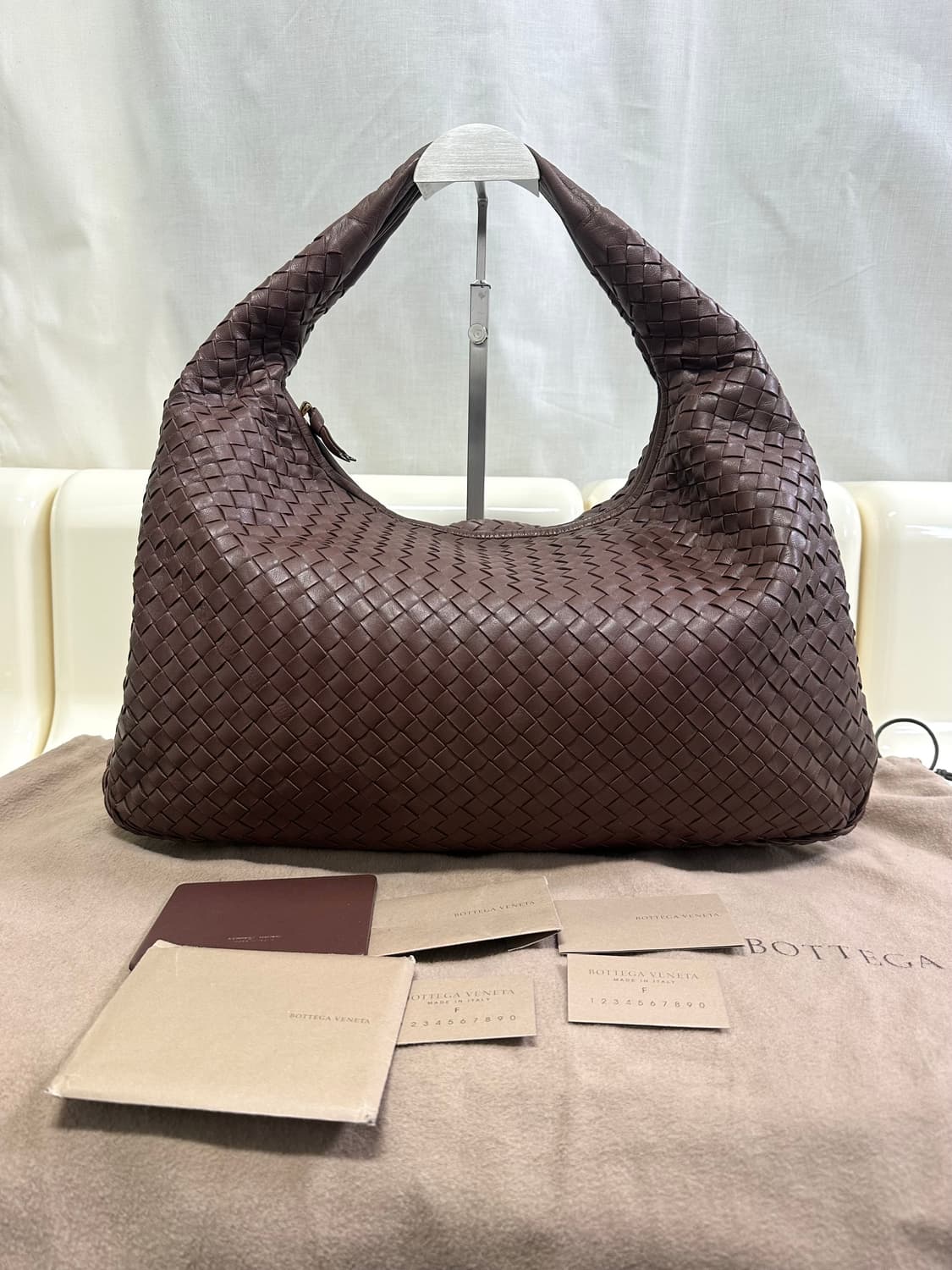 [A+ 정품] 보테가베네타 호보백 라지 브라운  상품이미지2
