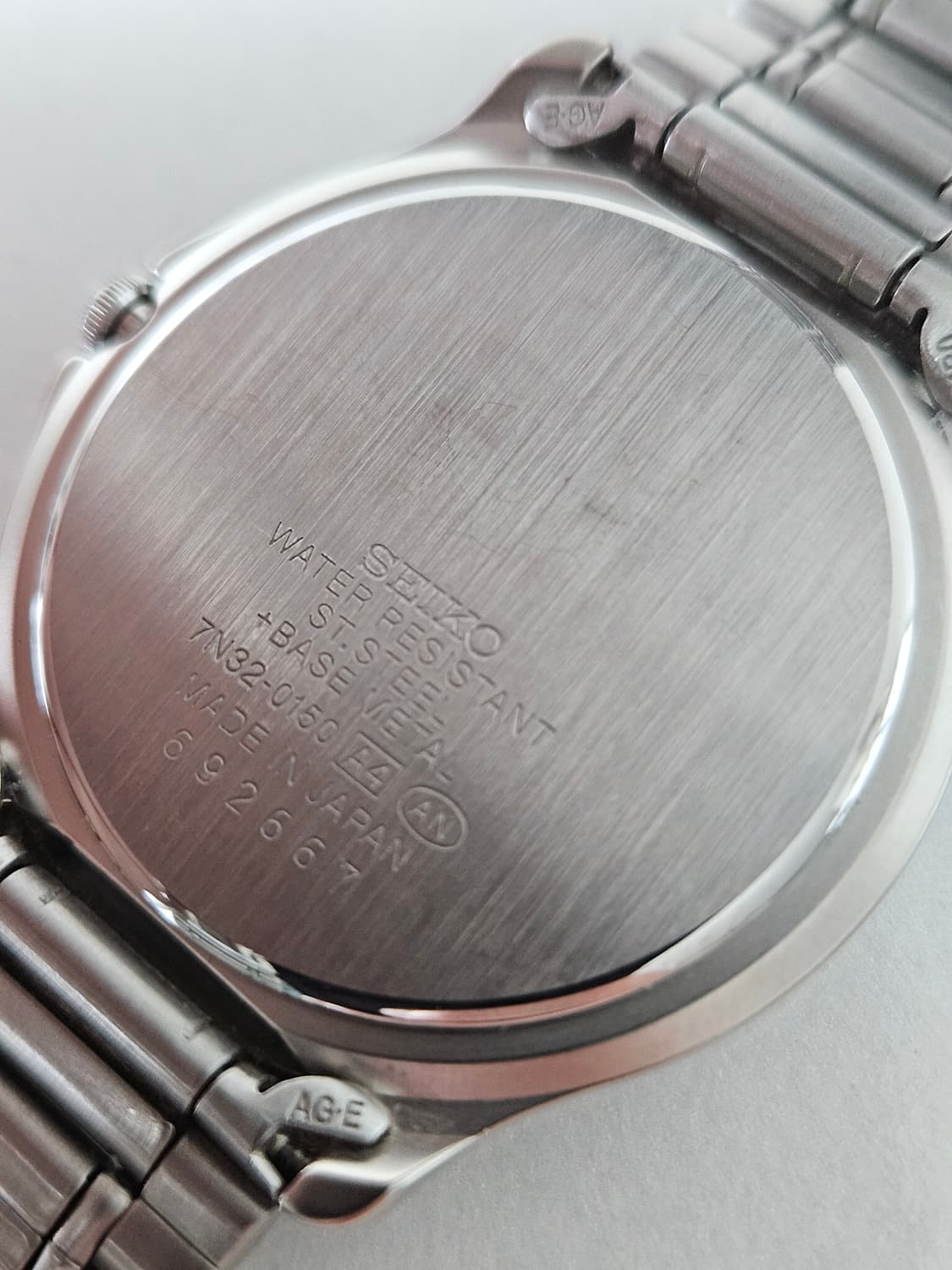 빈티지 세이코 쿼츠 실버&화이트 상품이미지6