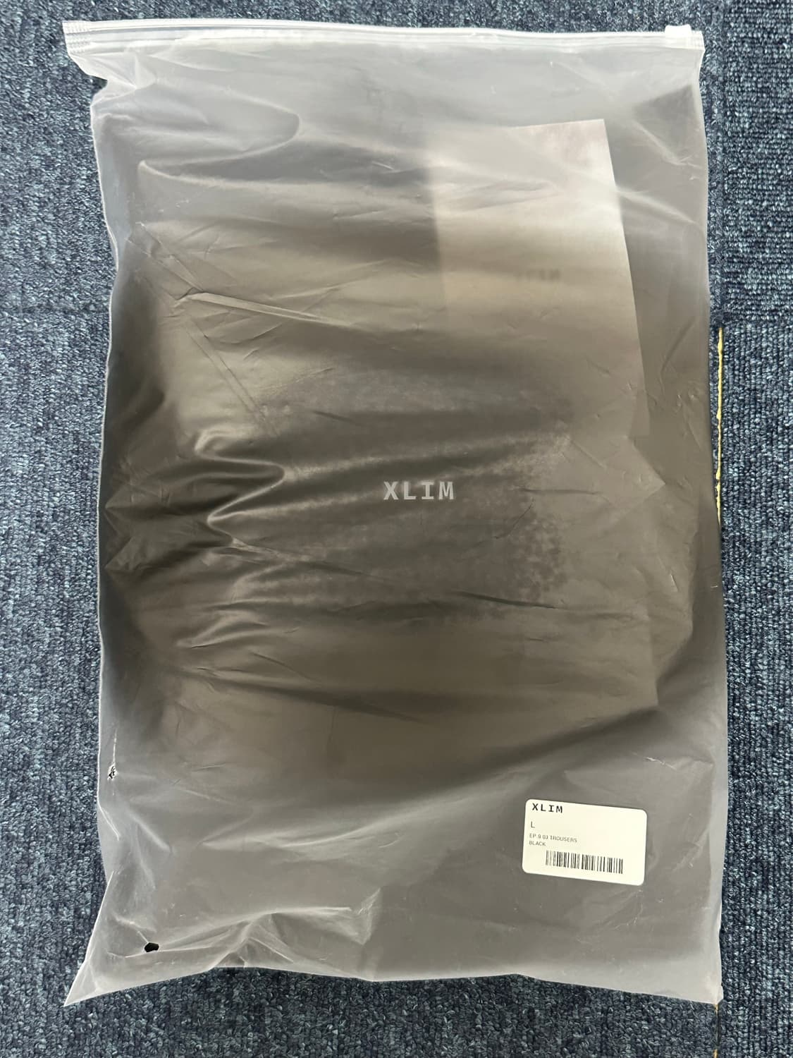 (L) 엑슬림 9 03 팬츠 블랙 바지 상품이미지3