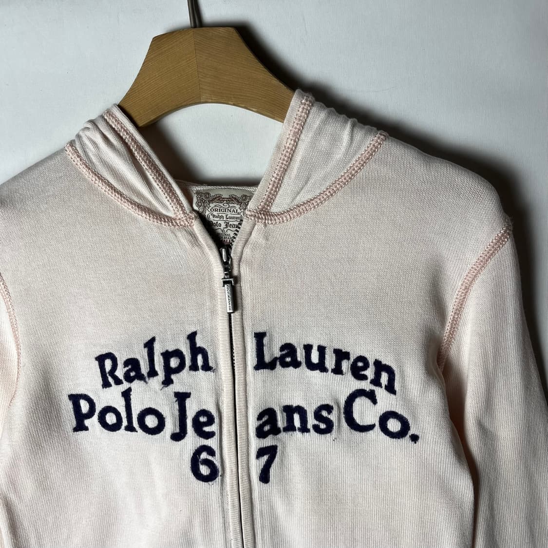 [Polo Jeans] 폴로진스 코튼 니트 후드집업 상품이미지3