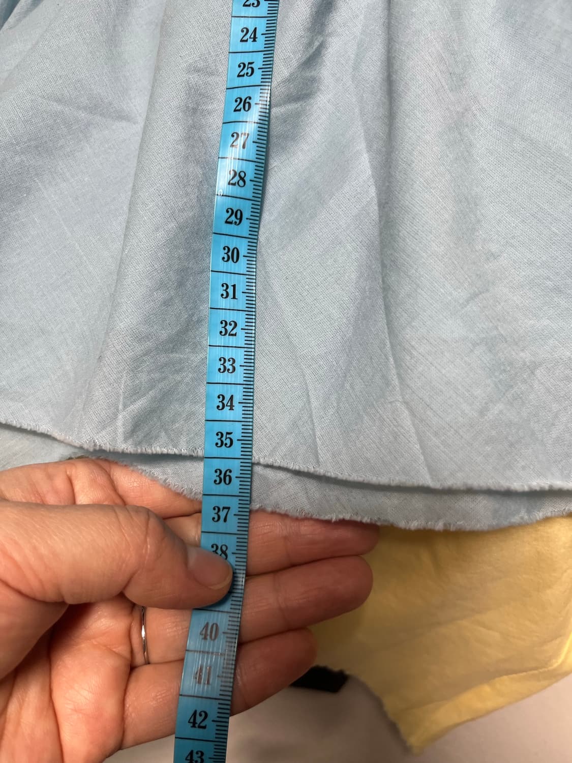 Earl Jean 얼진 하늘색 셔링 미니 스커트 26 상품이미지5