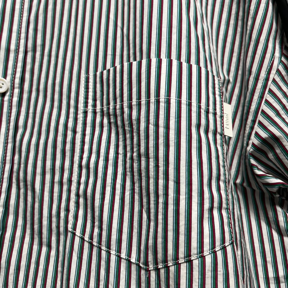 정품 46) Juun.J 준지 루즈핏 스트라이프 셔츠 상품이미지2