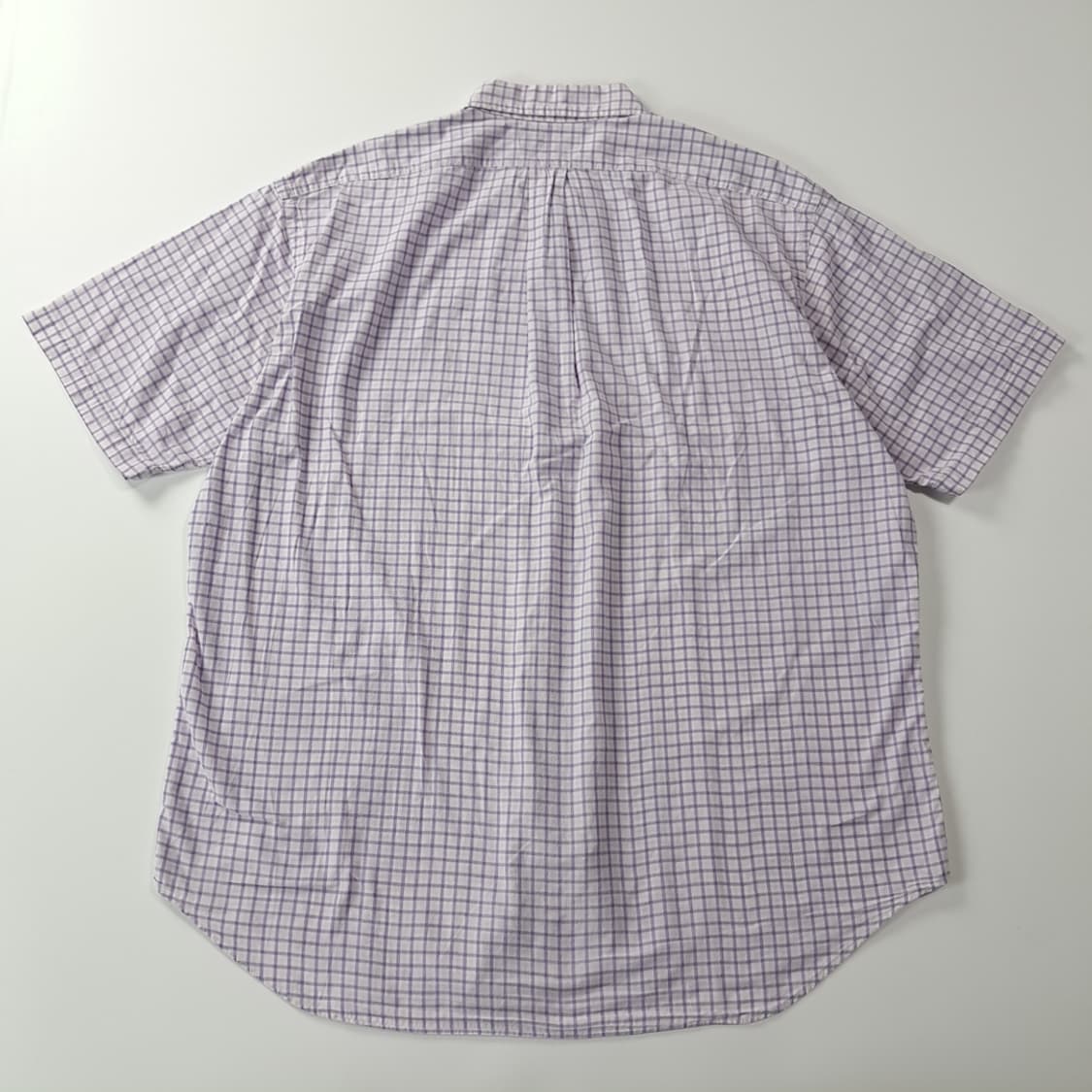 CK236 XL 폴로 00s 라벤더퍼플 멀티 스몰체크 반팔 셔츠 남방 상품이미지6