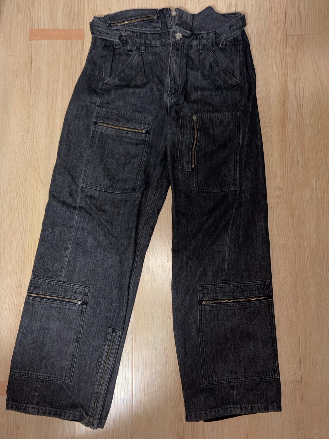 와이프로젝트 팝업진 흑청 M 상품이미지1