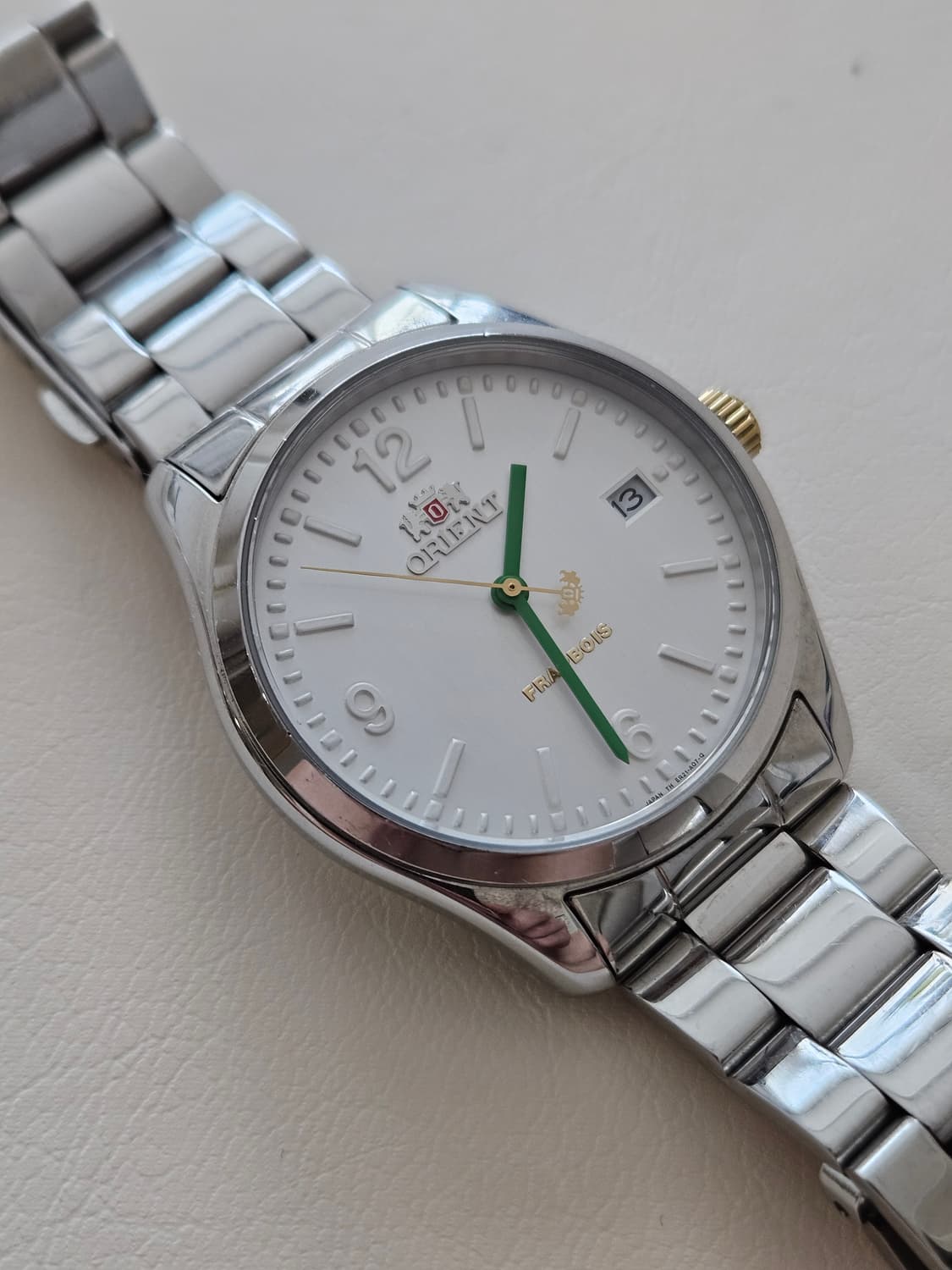 오리엔트 FRAPBOIS 콜라보 실버 메탈 시계 상품이미지4