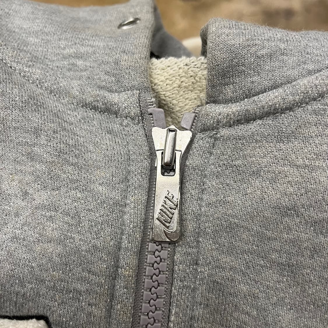 나이키 배색 그레이 화이트 후드집업 상품이미지7