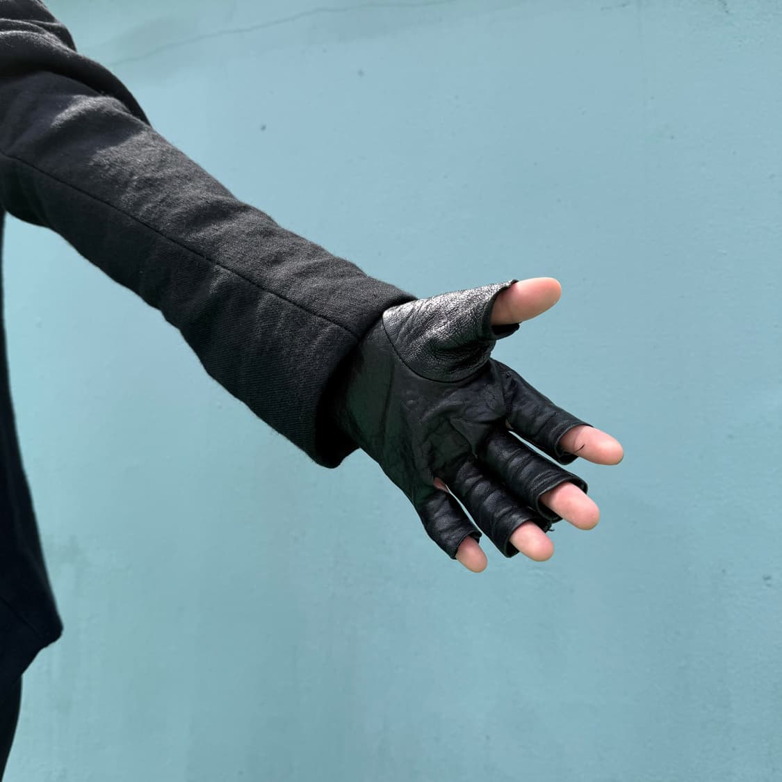 11 AW Obscur Leather Glove Jacket  상품이미지5