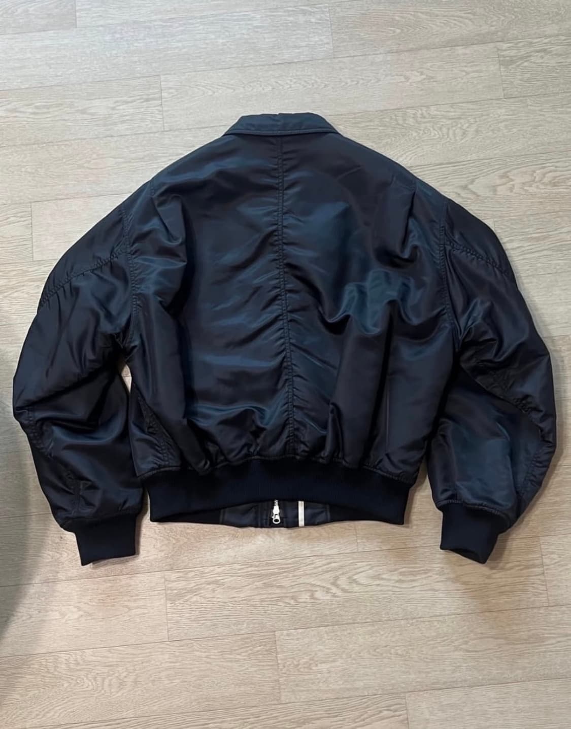 ma-1 블루종 자켓_블랙 상품이미지2