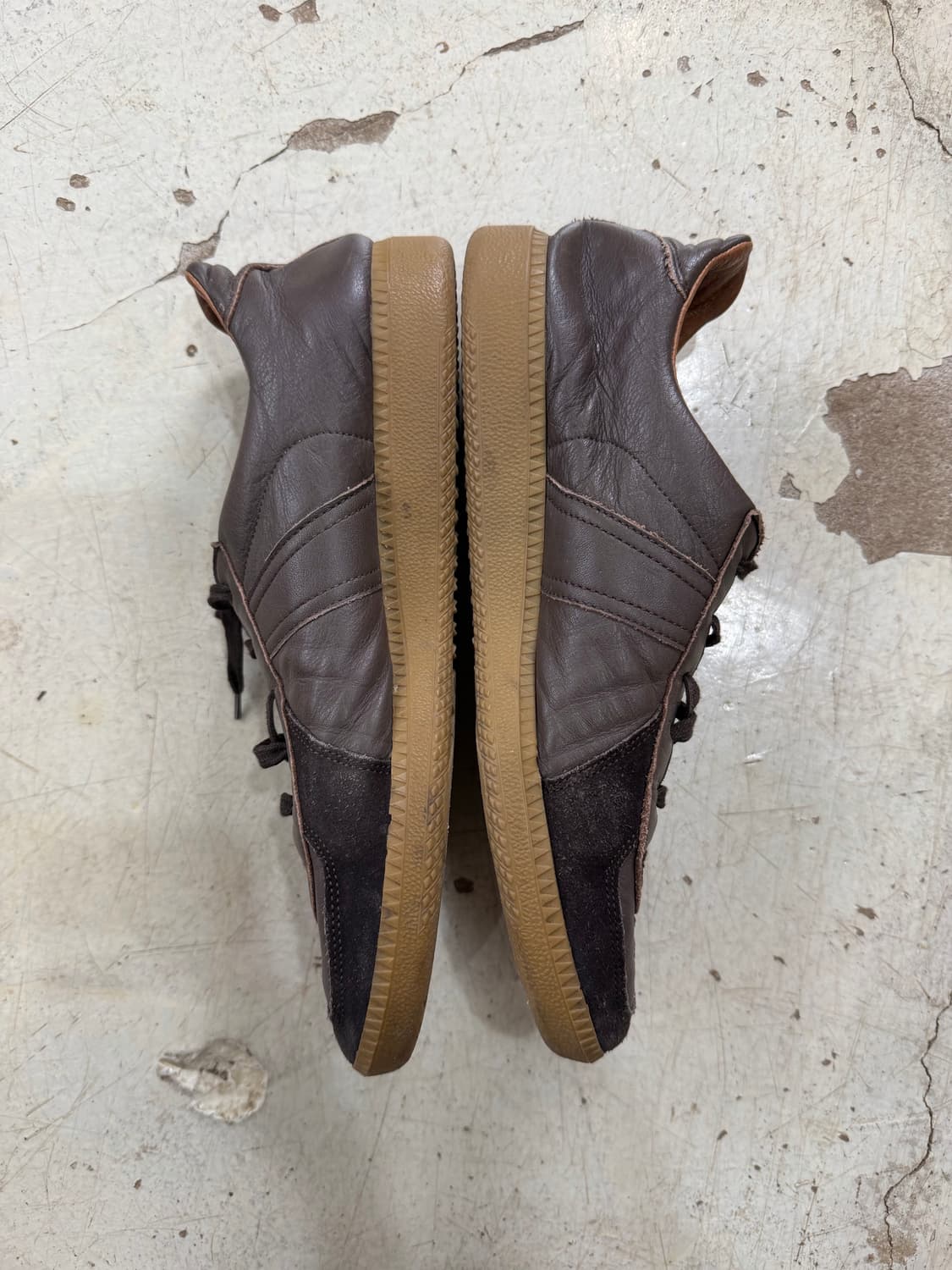 리프로덕션 오브 파운드 독일군 다크 브라운 상품이미지2