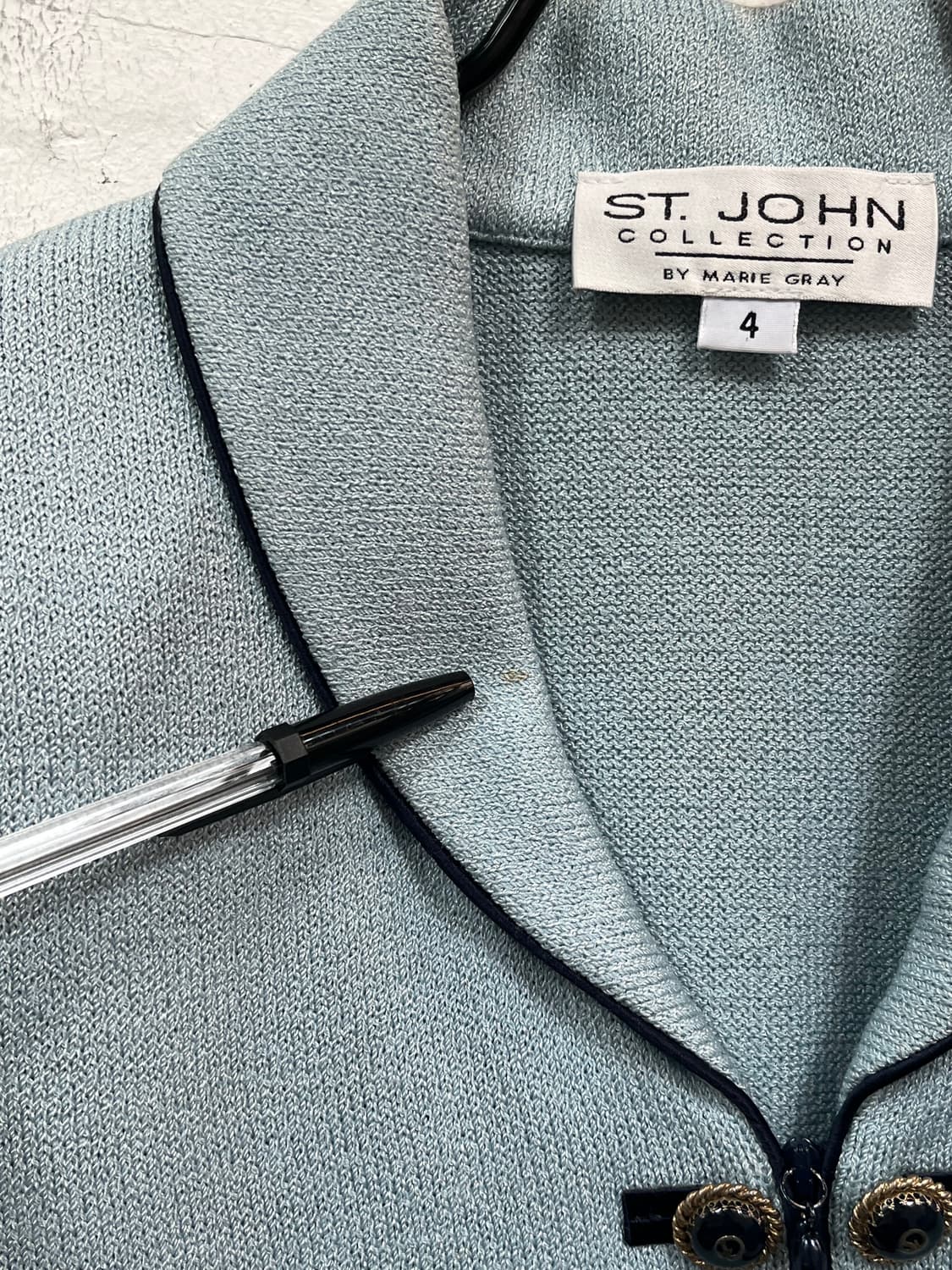 St.John MADE IN USA 니트 집업 셋업 4 상품이미지3