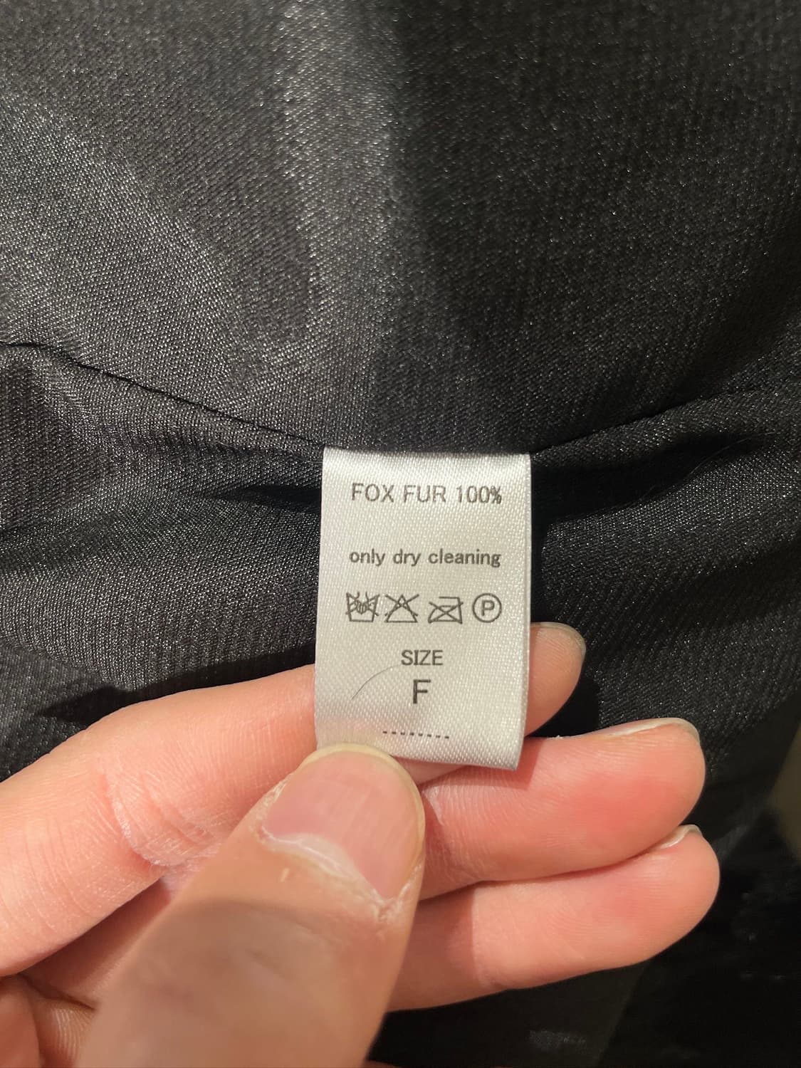 세븐 커넥션 블랙 폭스 퍼 크롭 자켓 상품이미지8