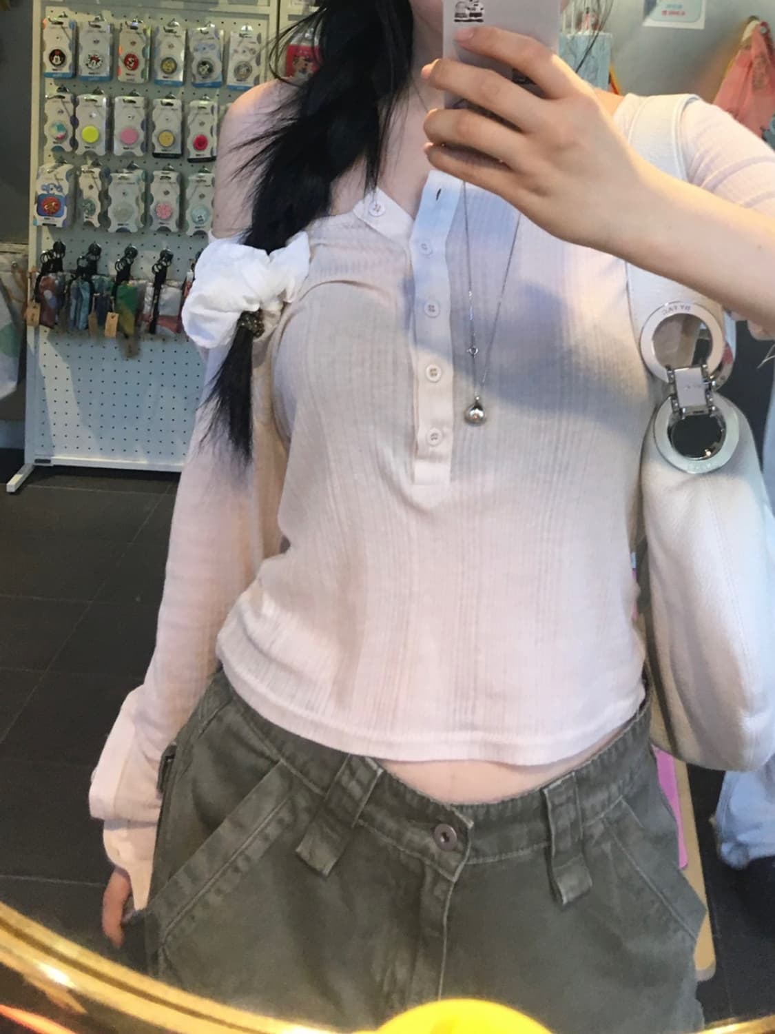 아워캐비넷 milk button tee 상품이미지7