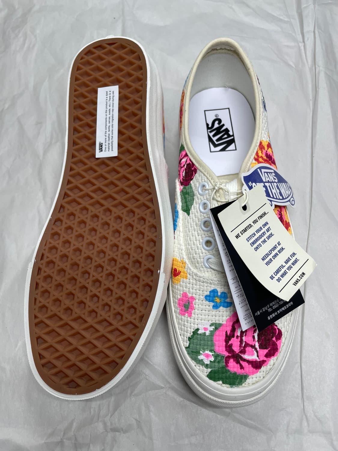 [280] 반스 어센틱 44 DX 애너하임 팩토리 니들포인트  상품이미지2