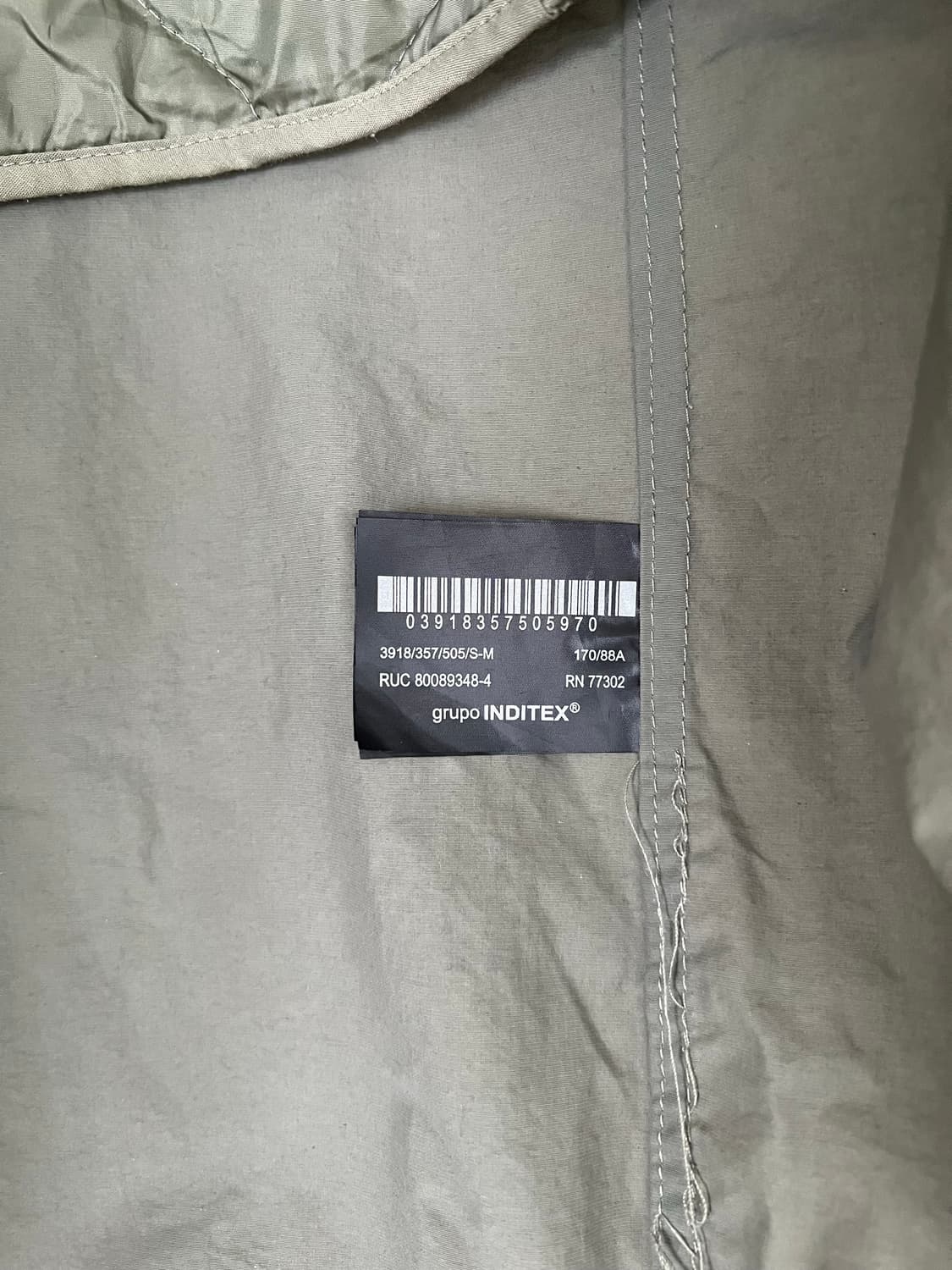 개파카 남자 야상 코트 M 상품이미지3