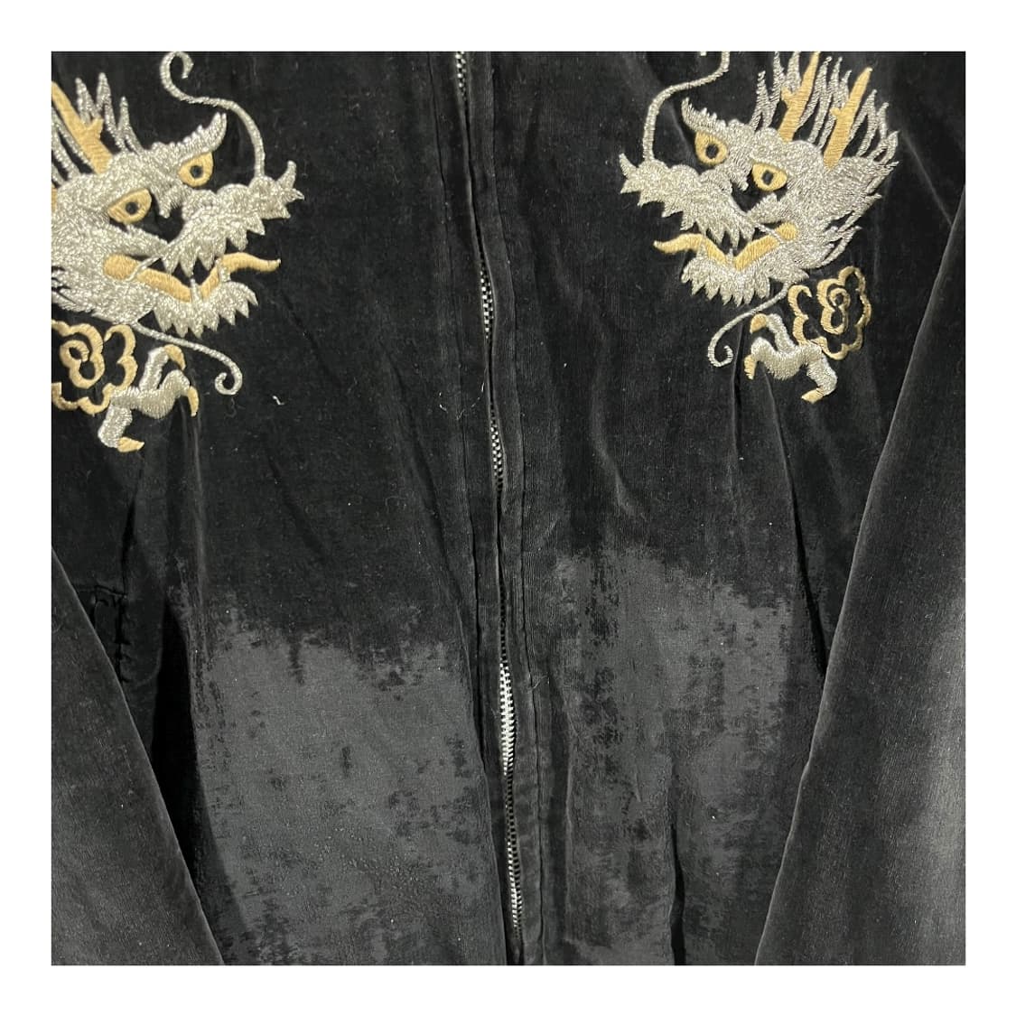 [JPN] 빈티지 오리엔탈 벨벳 스카쟌 상품이미지4