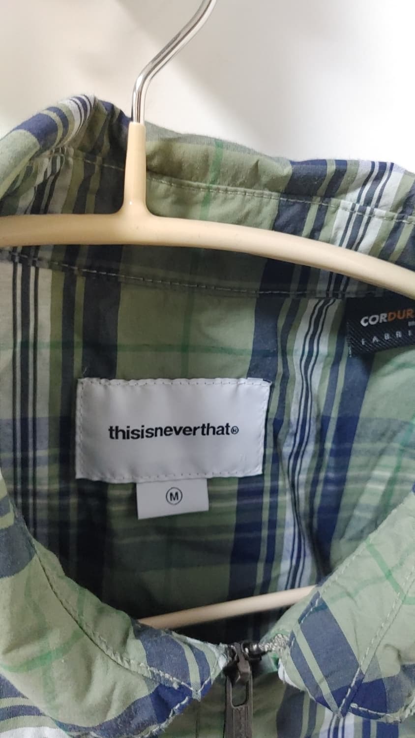 디스이즈네버댓 코듀라 체크 자켓 M 상품이미지3