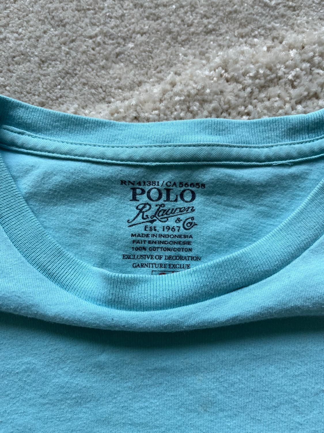 Polo Ralph Lauren 스카이 크루넥 티셔츠 (100-103) 상품이미지6