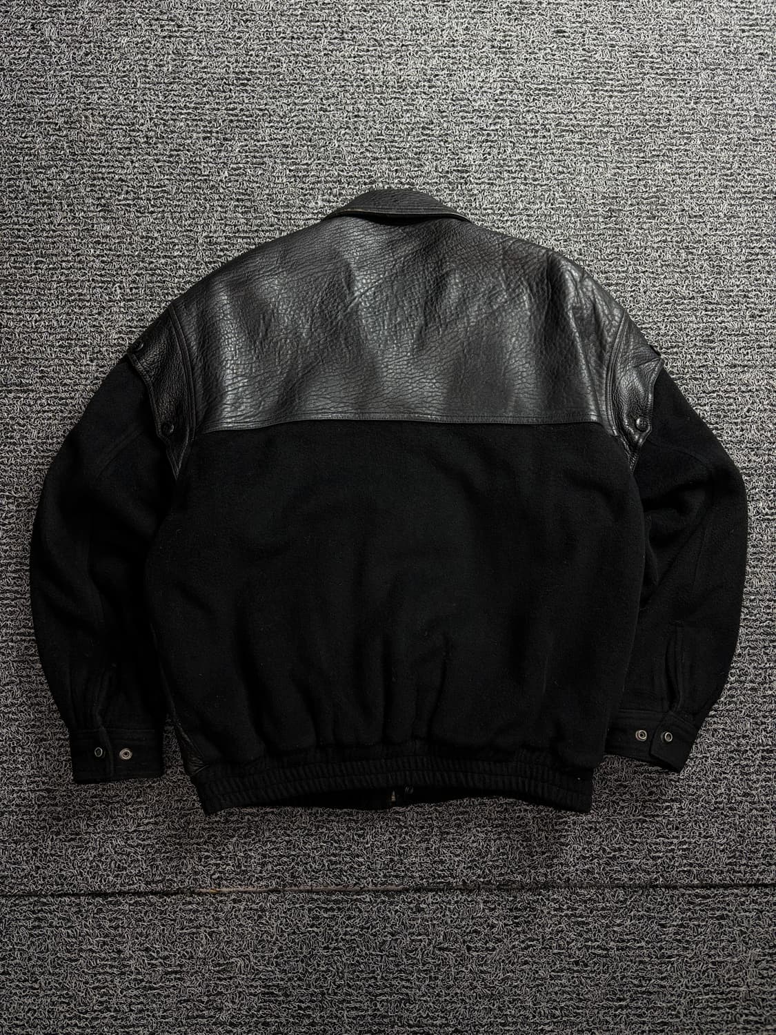 REDOX 빈티지 카우하이드 & 램스킨 절개 디테일 레더 봄버 자켓 14 상품이미지4