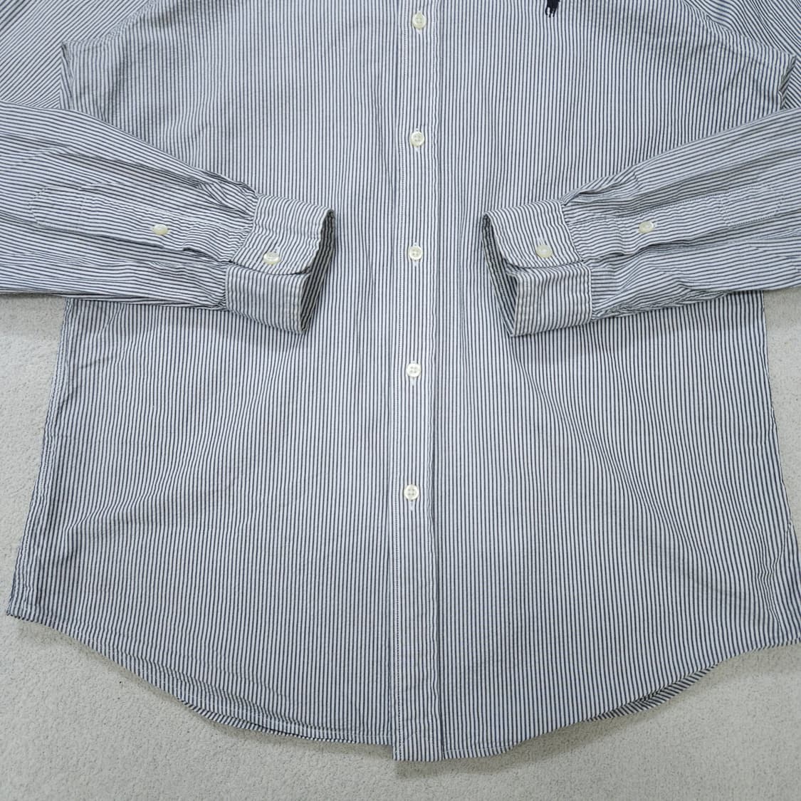 폴로 랄프 로렌 신형 스트라이프 셔츠 M 클래식핏 상품이미지3