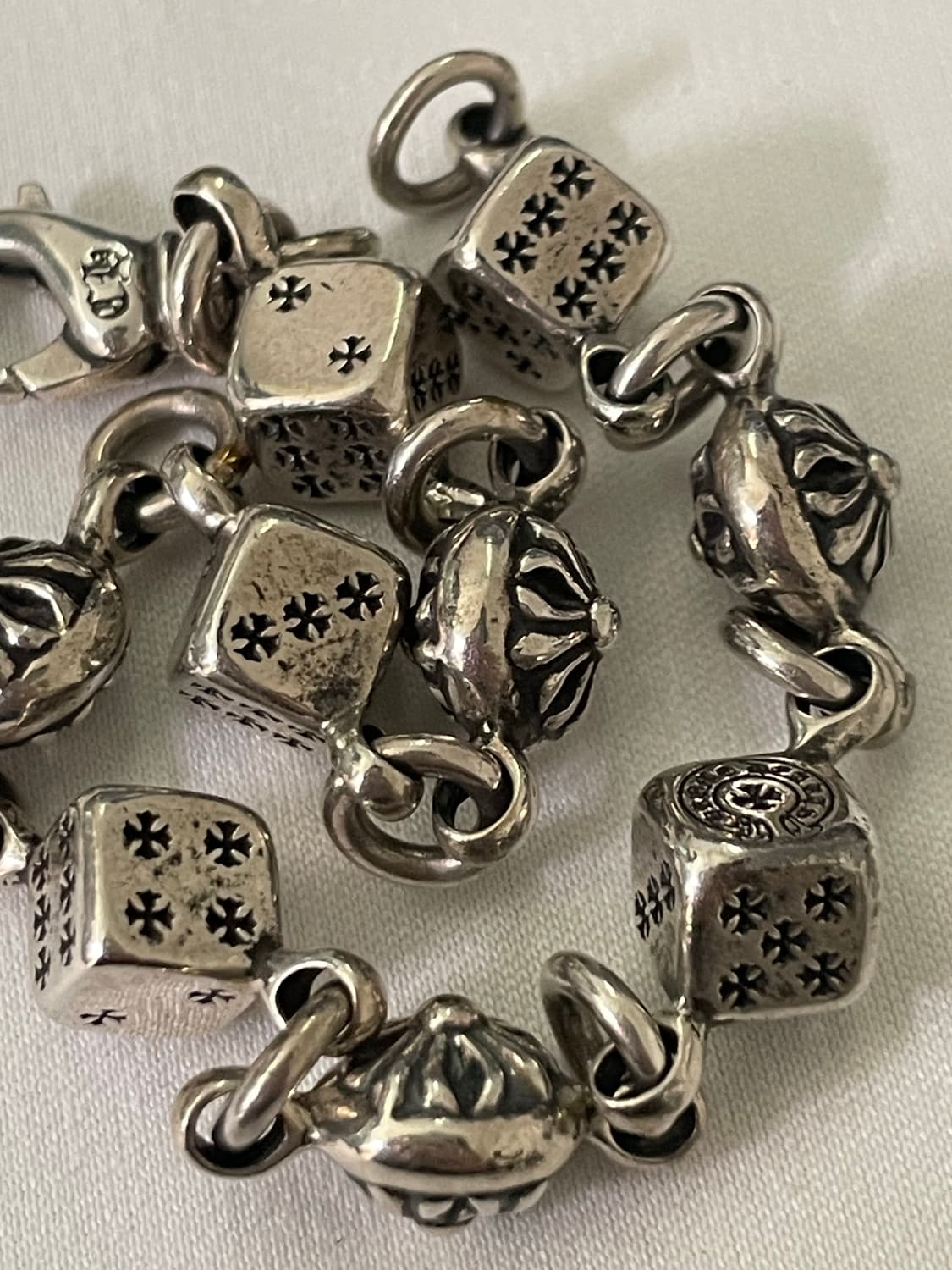 크롬하츠 다이스 팔찌 9링크 상품이미지6