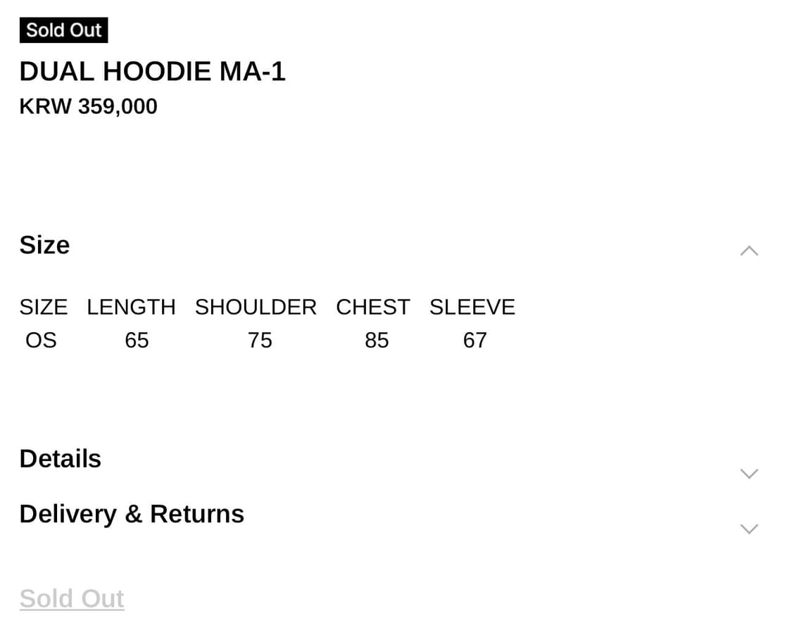 카미엔 DUAL HOODIE MA-1 상품이미지5