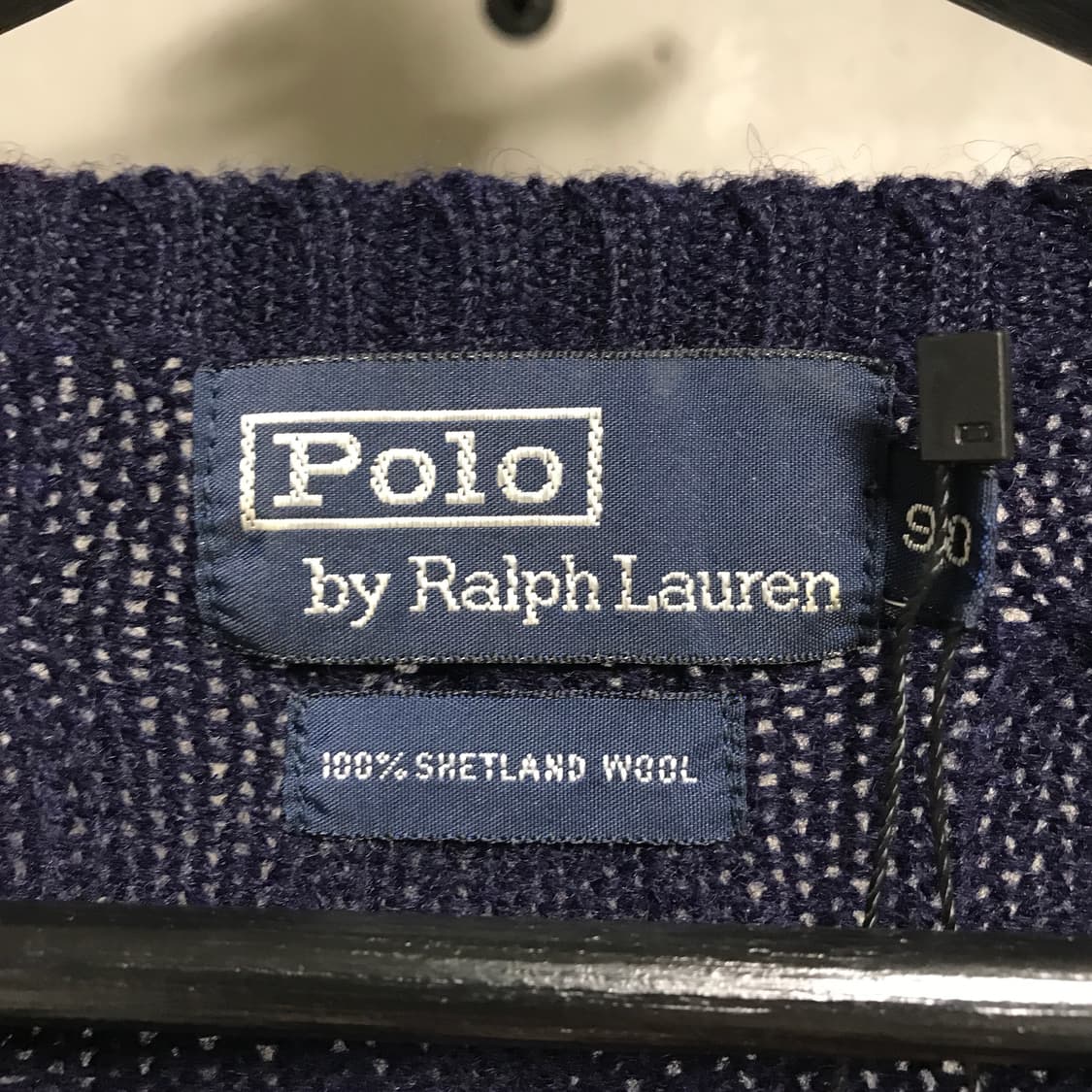 폴로 랄프로렌 케이블 니트 네이비 90 상품이미지5