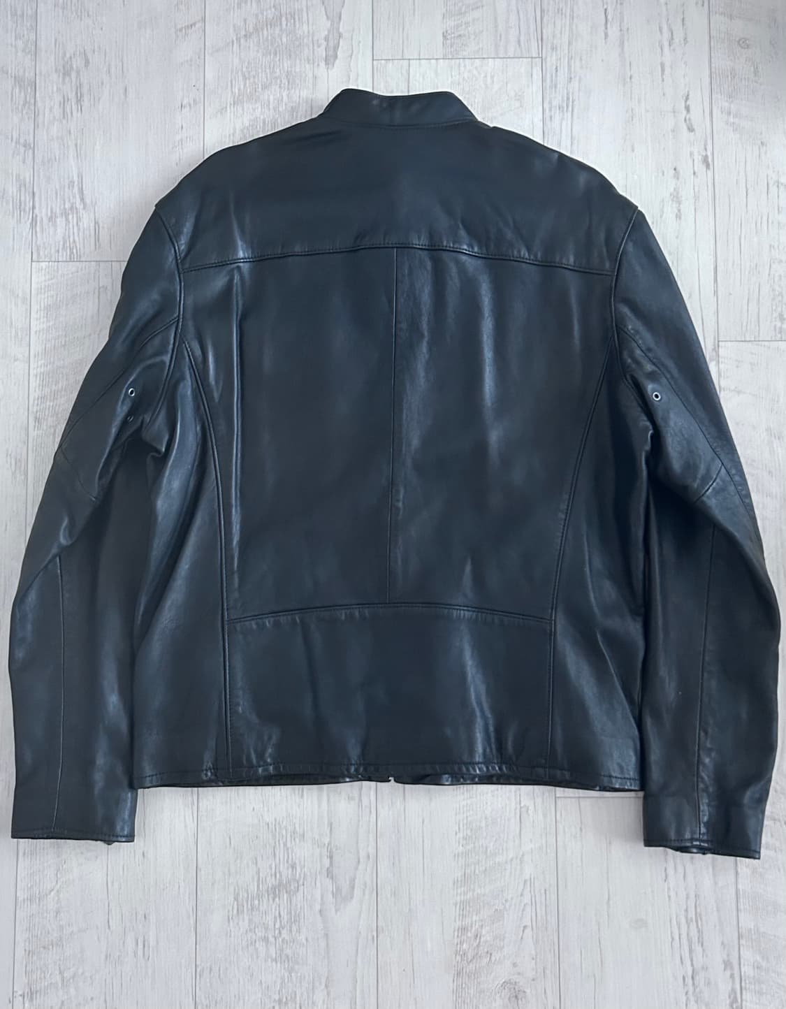 폴로 랄프로렌 카페 레이서 램스킨 레더 자켓 L  상품이미지2