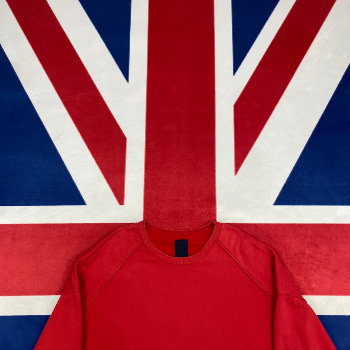 준지 스펠아웃 오버핏 맨투맨 L 실측 3XL 상품이미지2