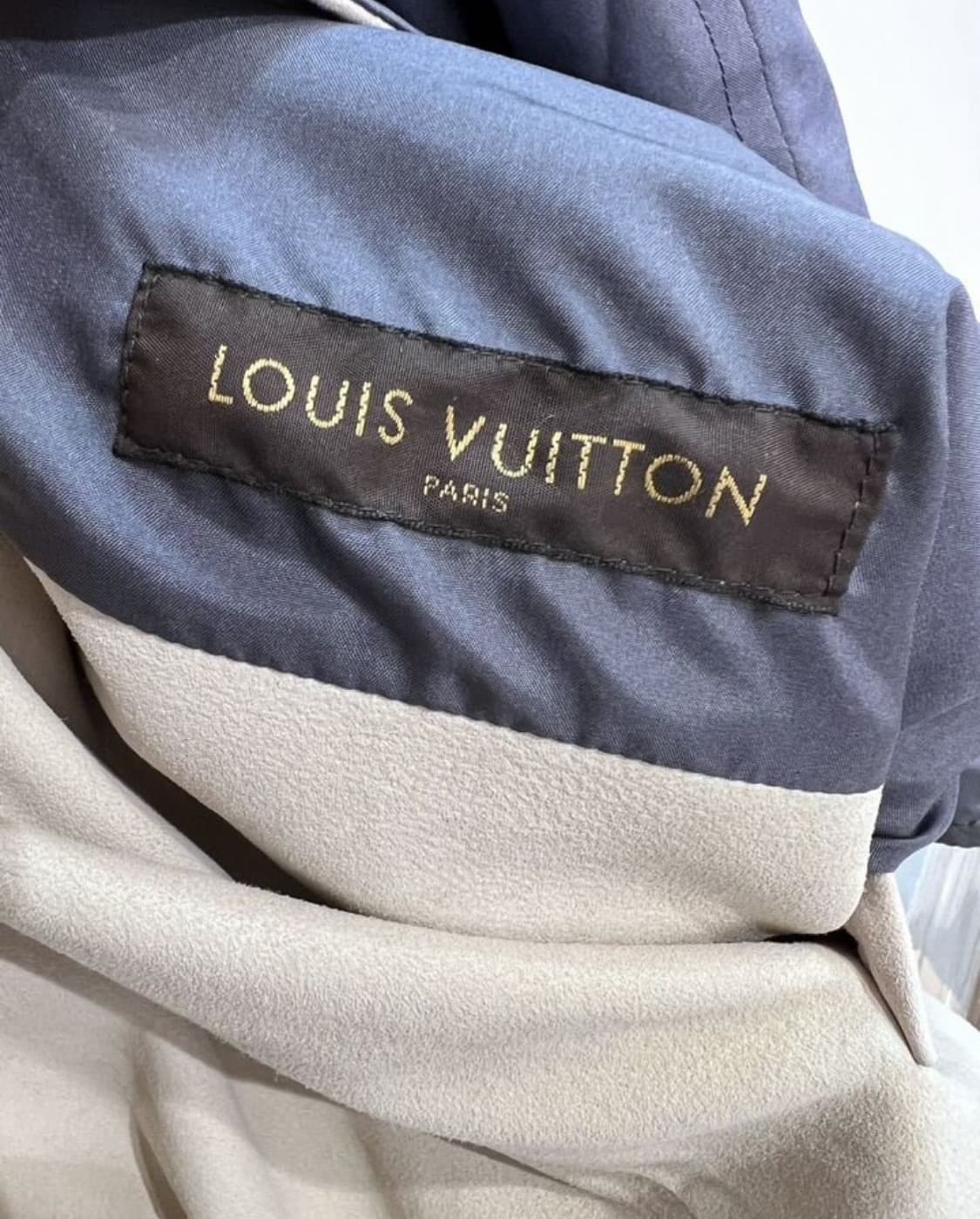 루이비통 리버서블 싱글코트(고트스킨/실크)52 사이즈-해외발송 상품이미지8