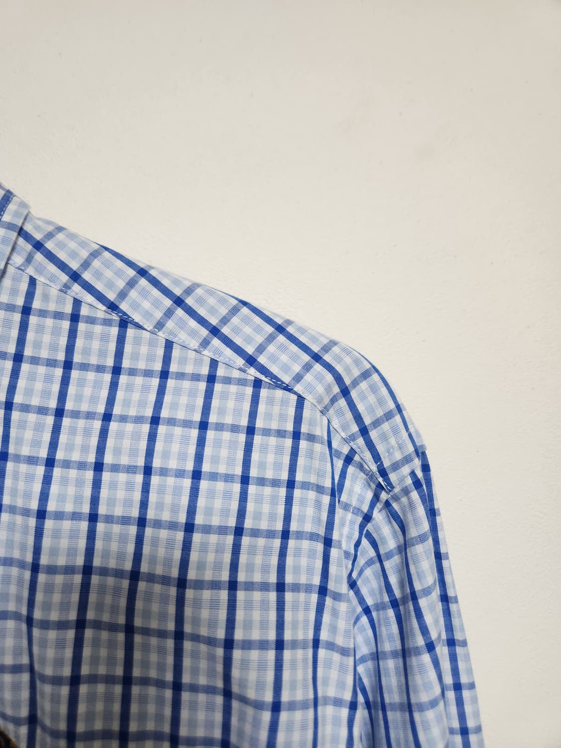 타미힐피거Tommy 체크 코튼 셔츠 M - S184 상품이미지3