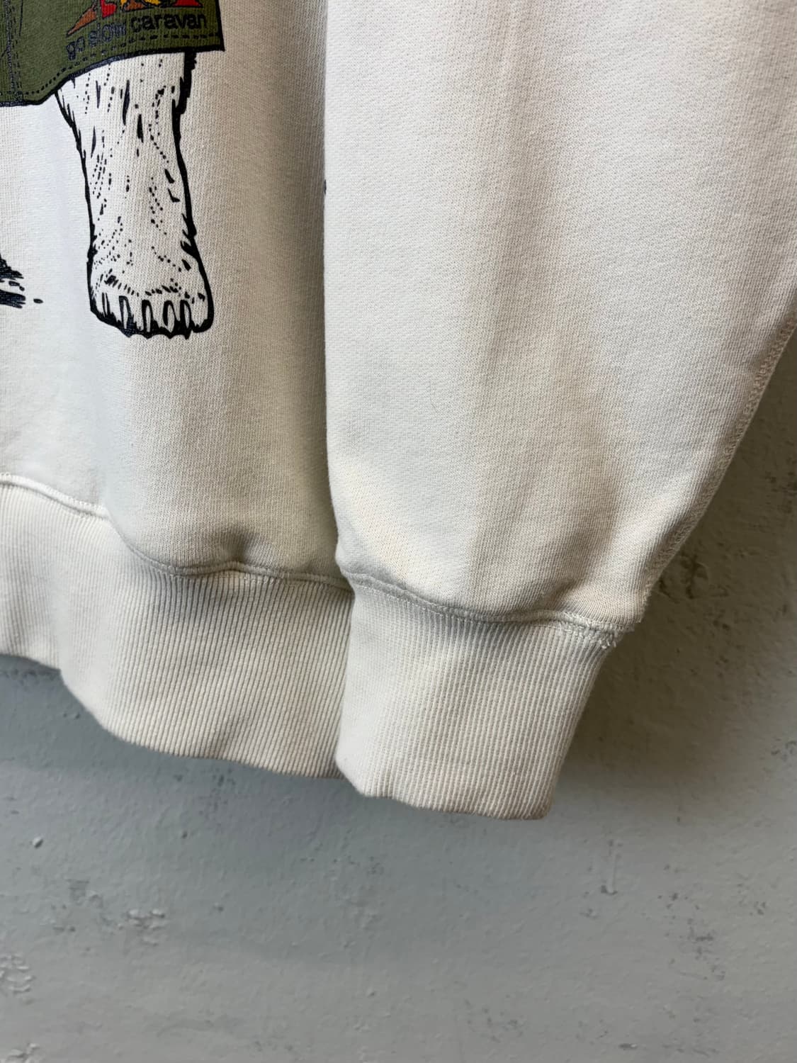 고슬로우카라반 파커 캠퍼 베어 후드티 상품이미지5