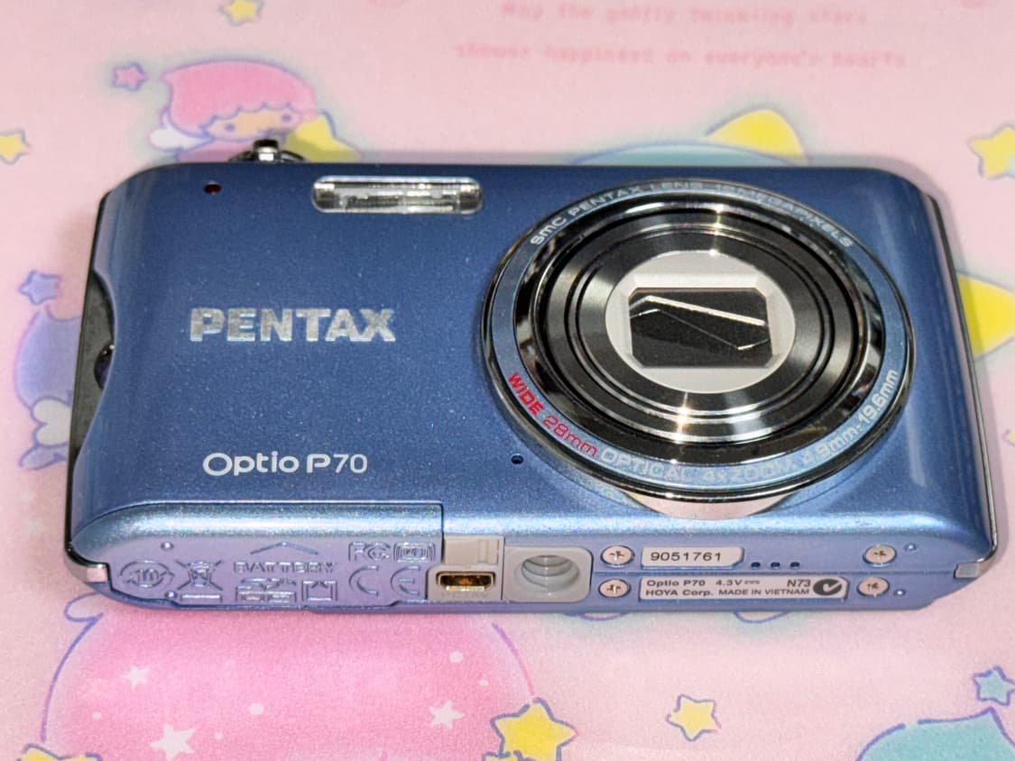 펜탁스 옵티오 p70 라이트 블루 상품이미지4