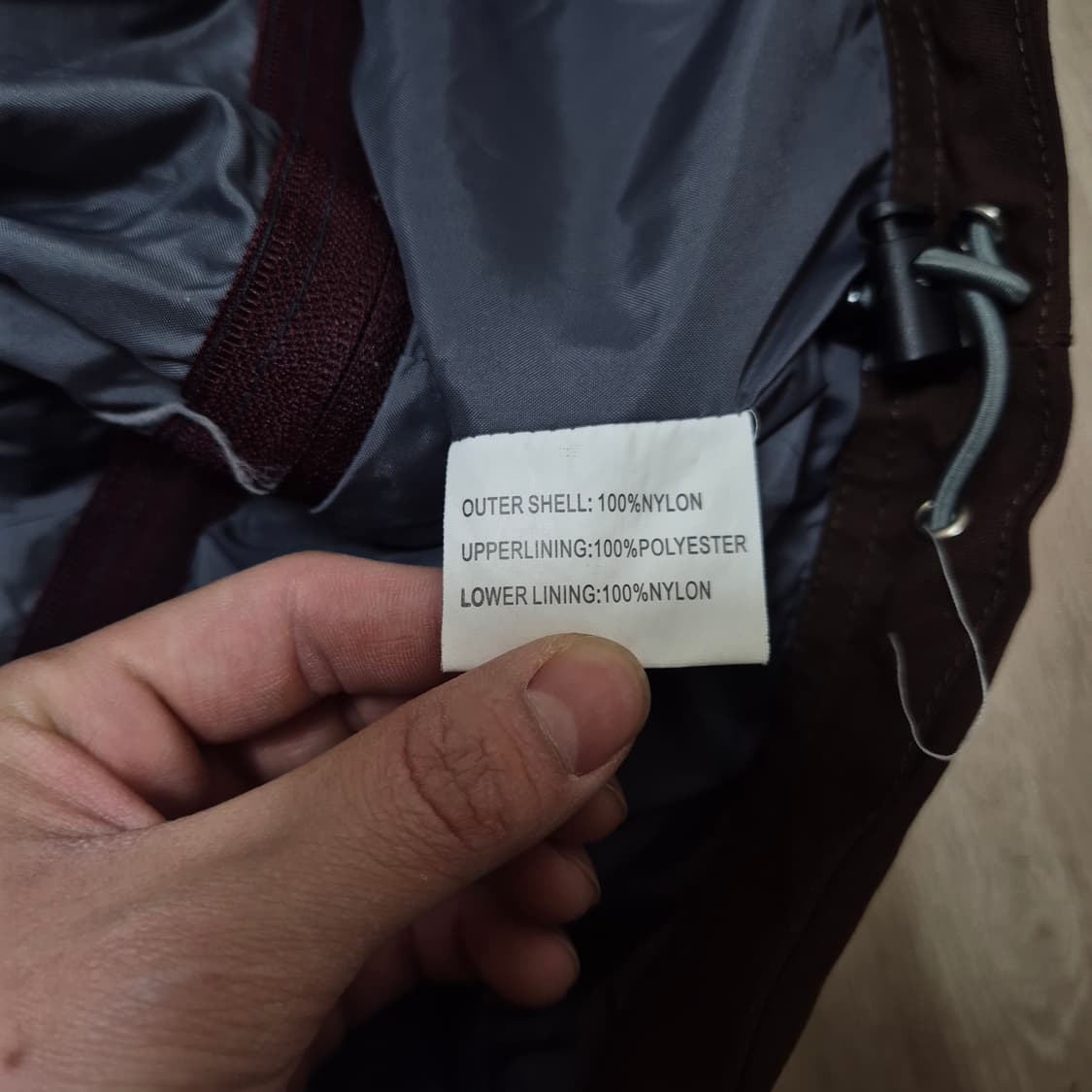 언리미티드 사이드와펜 스키복 보드복 배색 후드 스키점퍼 M(95) 상품이미지6