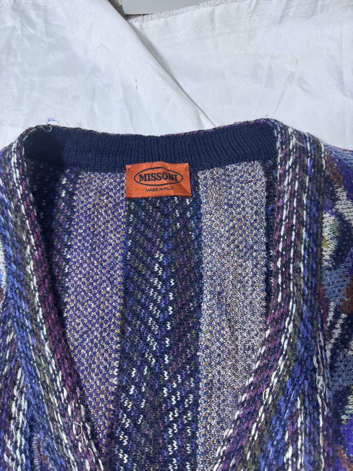 미쏘니 케이블 니트 가디건 상품이미지4