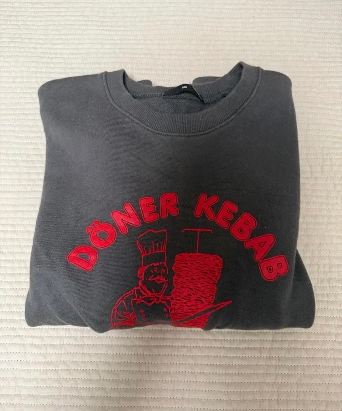 도너케밥 맨투맨 먹색 FREE 상품이미지1