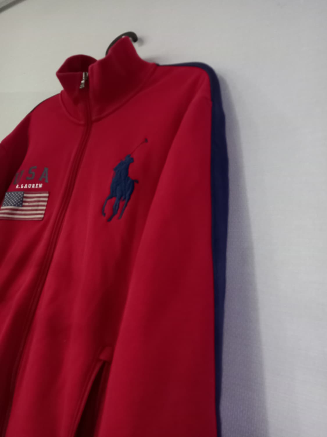 폴로 POLO 빅포니 USA 성조기 집업 95/M 상품이미지2