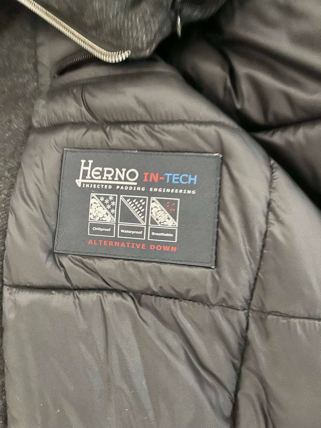 에르노 남성 후드 울 코트 48 매장판 정품 상품이미지5