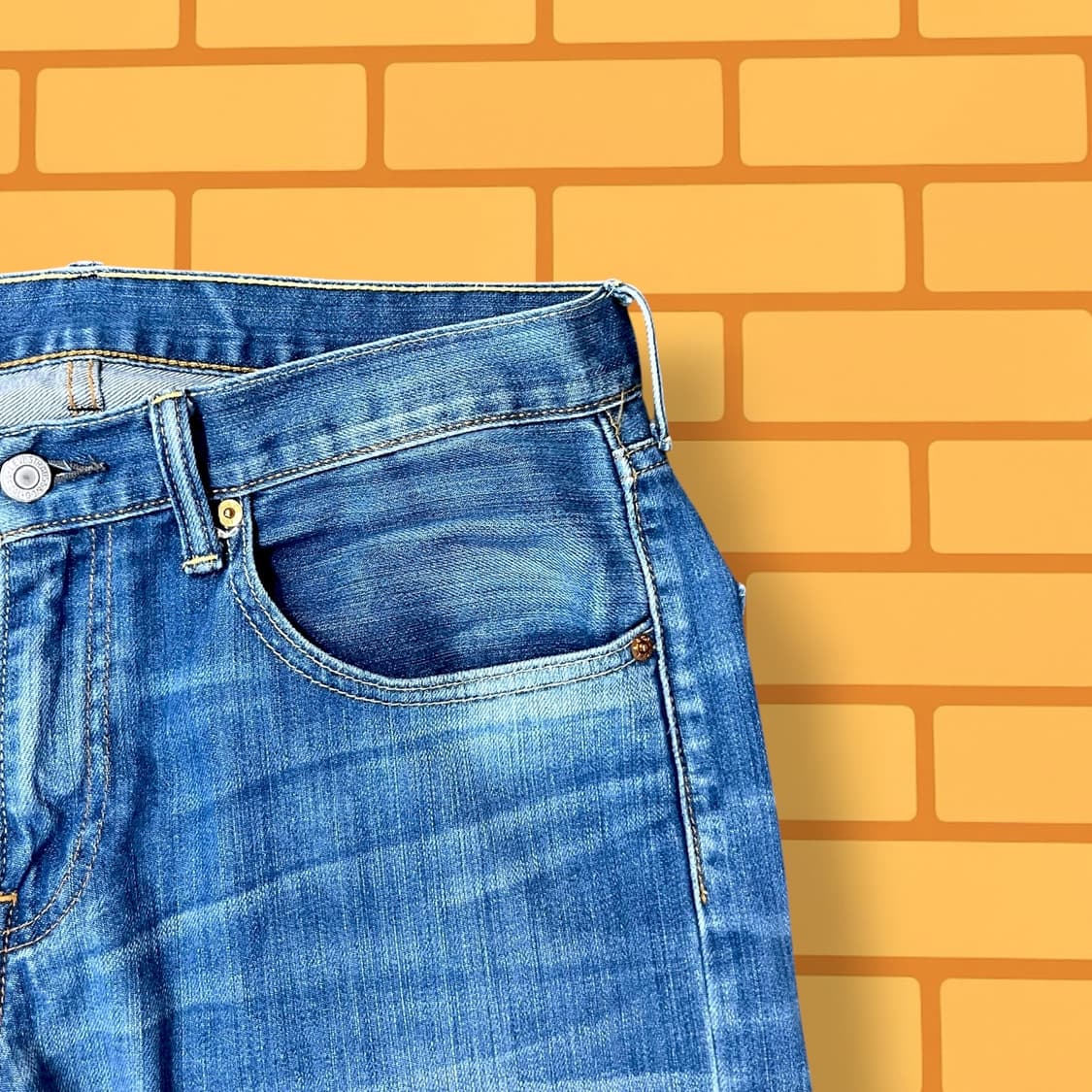 00s 리바이스 504 데님 팬츠 (33) 상품이미지7