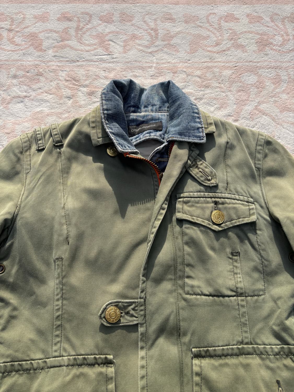 Dsquared2 데님 레이어드 투웨이 필드자켓 (데님탈부착가능) 상품이미지2