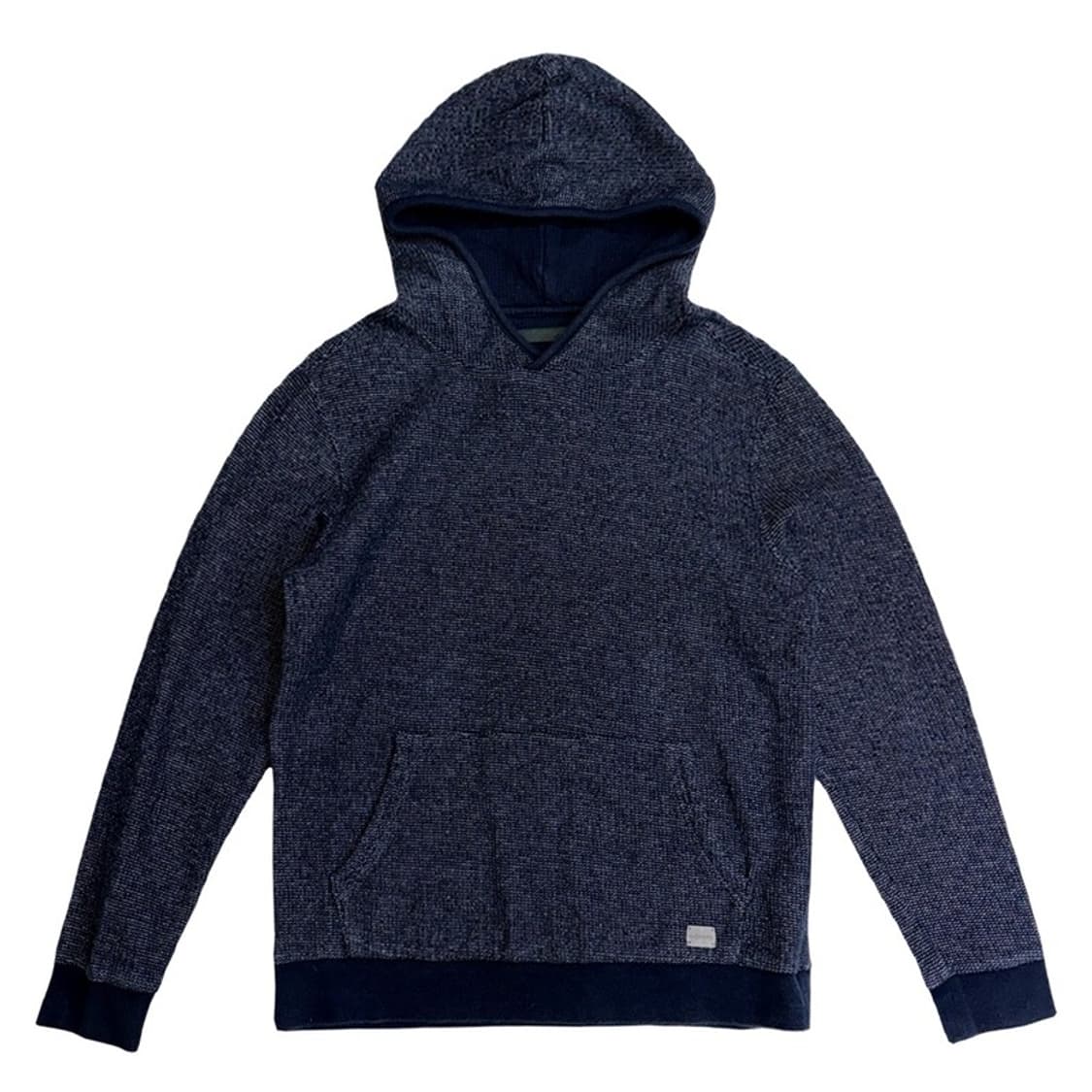 IL CORSO 다크블루 멜란지 코튼 후드 100 상품이미지1