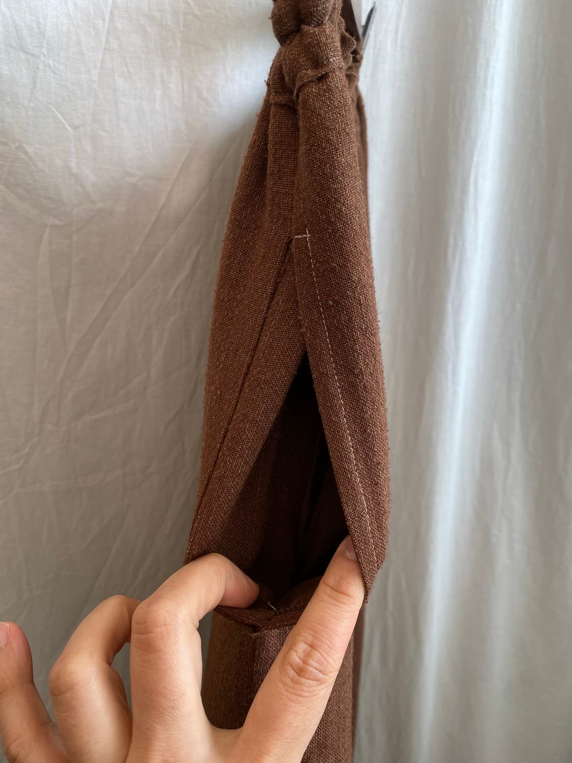 브라운 밴딩 팬츠(F) 상품이미지5