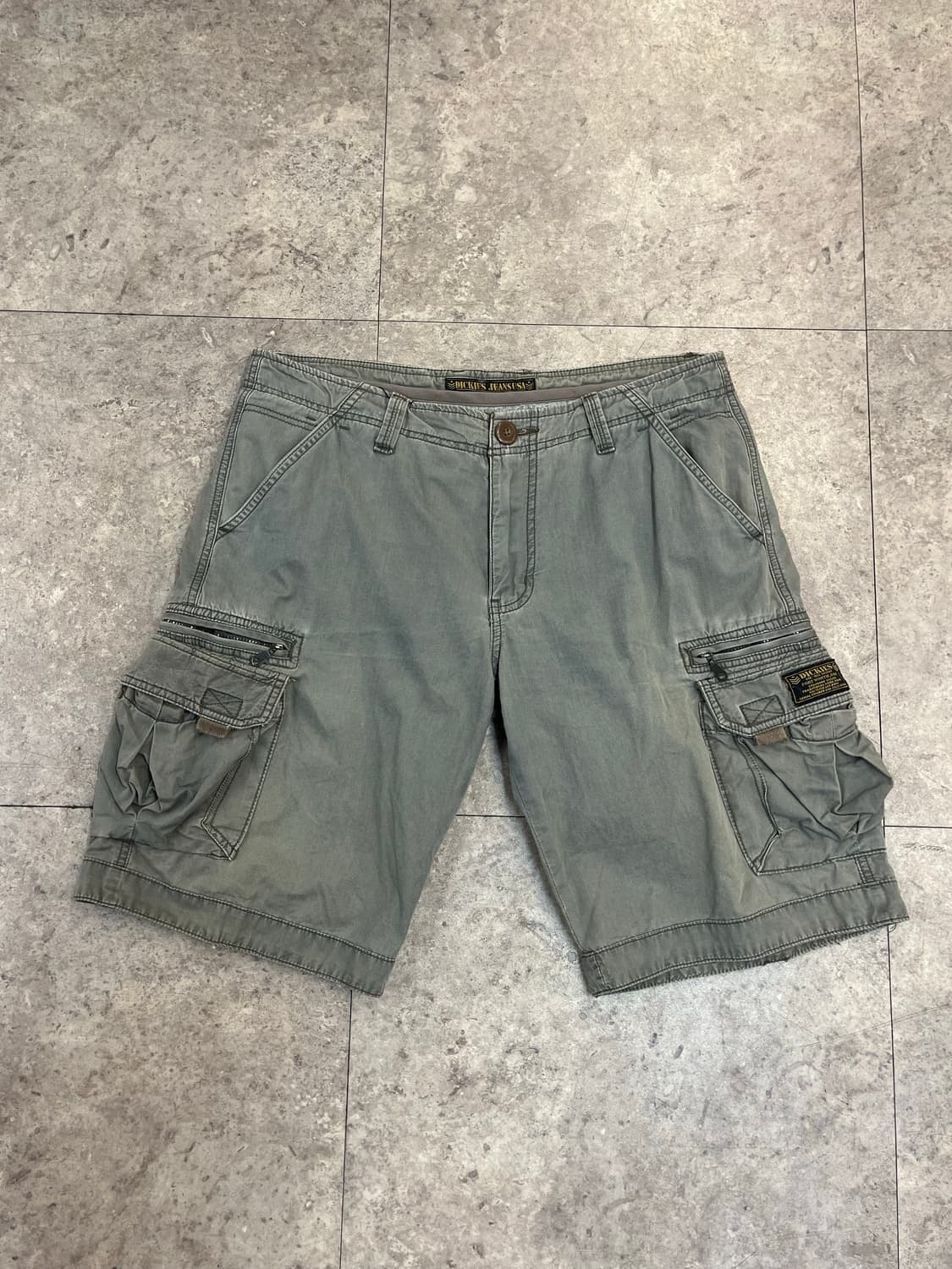 디키즈 카고 하프 팬츠 차콜 34 #csz3384 상품이미지4