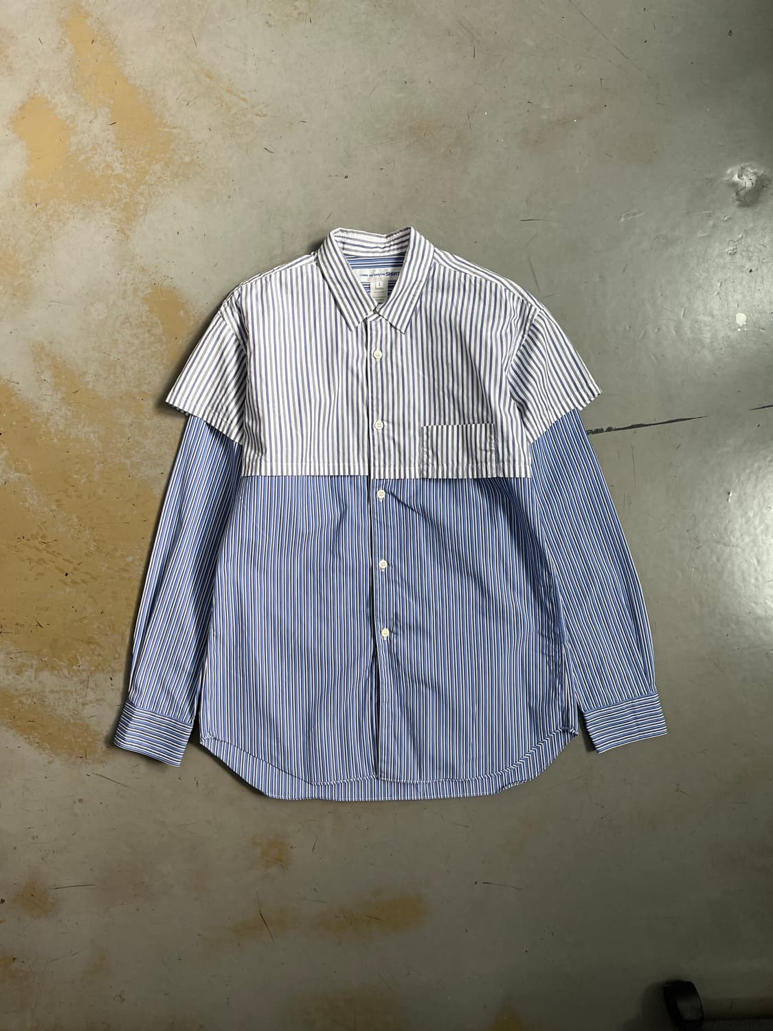 19AW Comme des garcons layerd shirt 상품이미지1