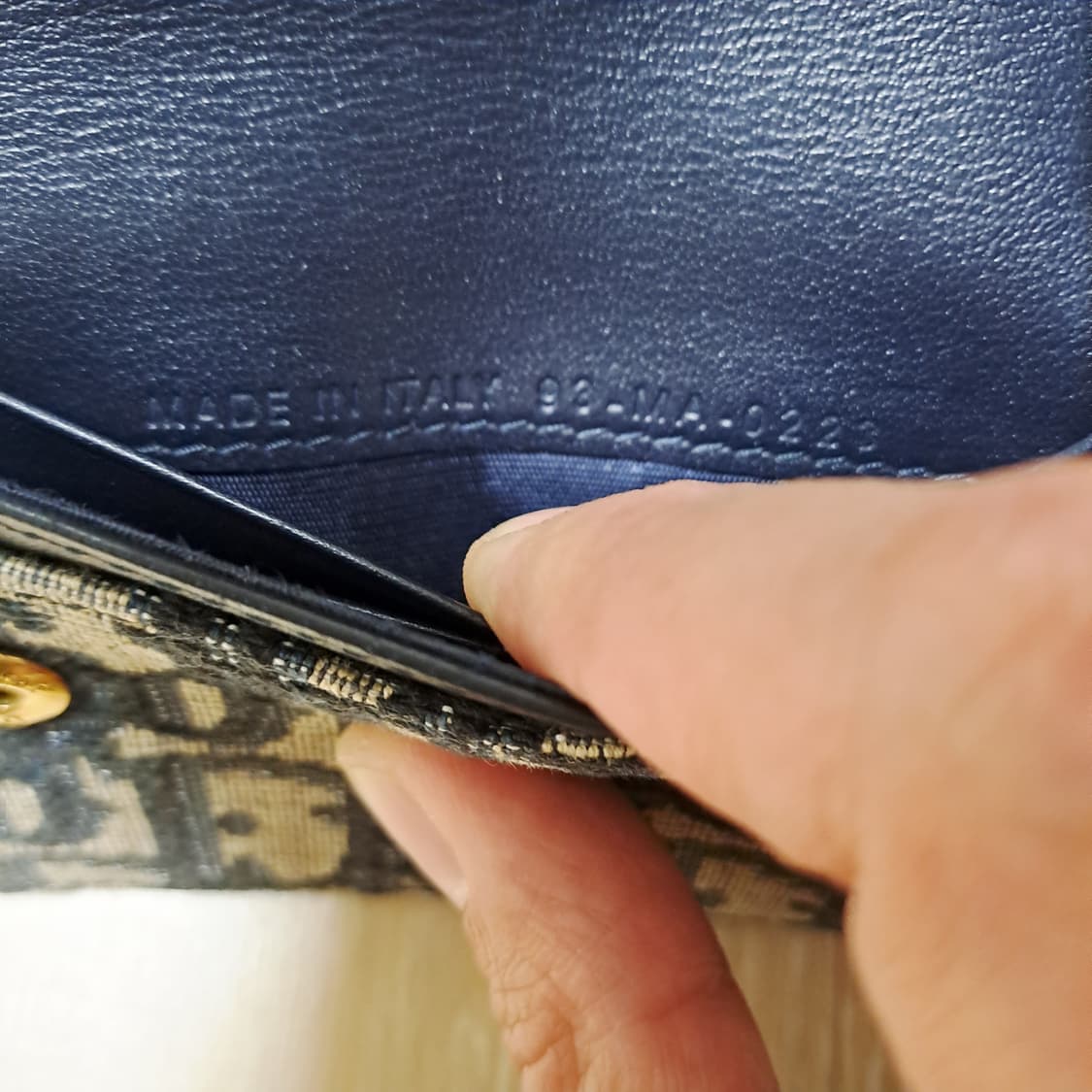 [100%/정품] 디올 새들 오블리크 자카드 카드지갑, 디올지갑 상품이미지10