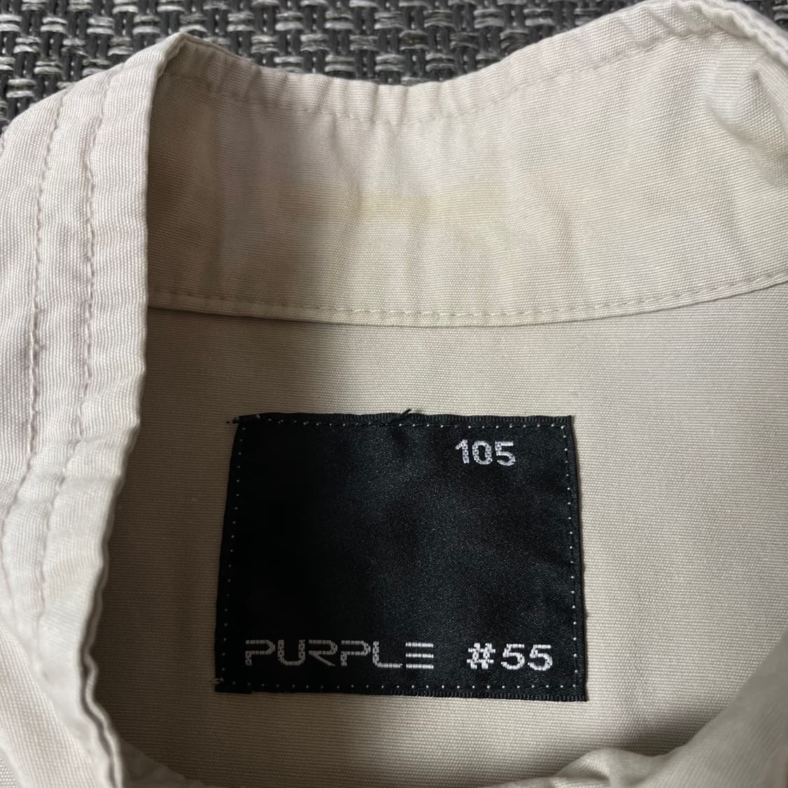 퍼플 브랜드 연베이지 포켓디테일 자켓 105 상품이미지4