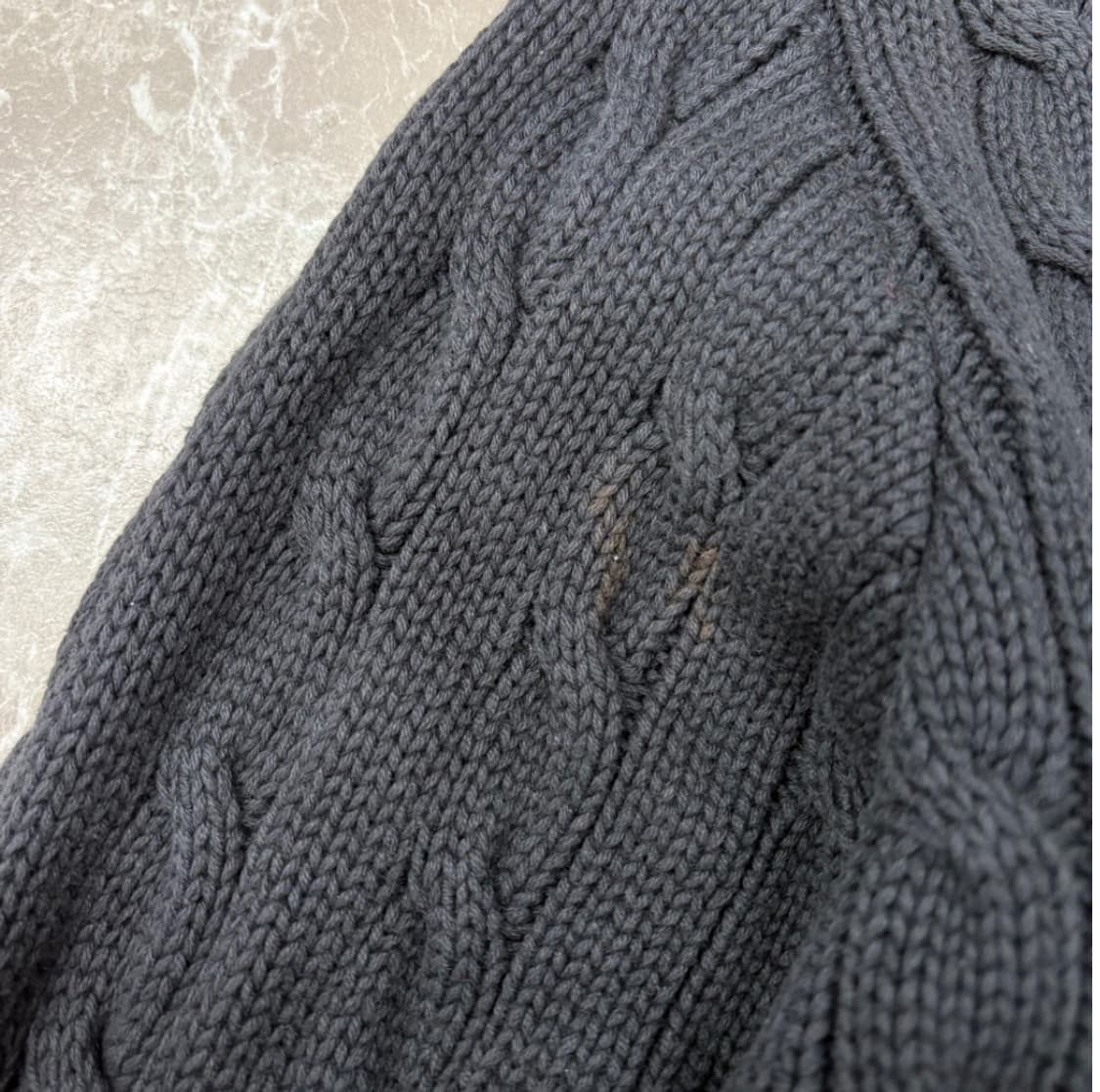 폴로 랄프 로렌 케이블 니트 집업 상품이미지6