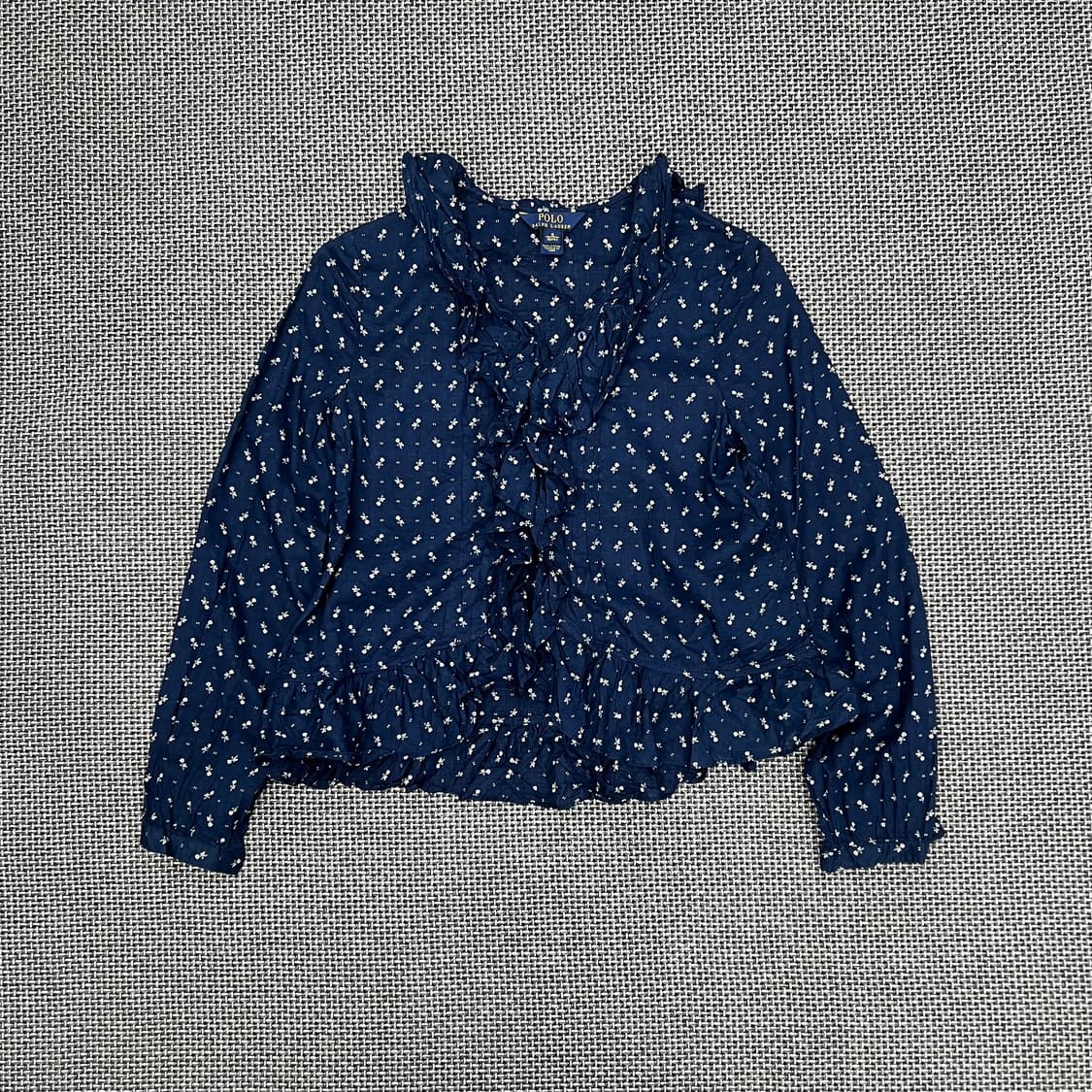 폴로 네이비 블라우스 상품이미지1