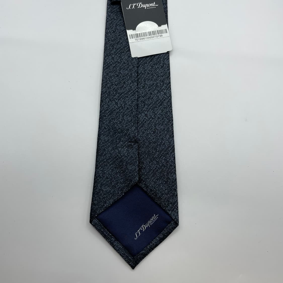 736) (S.T DUPONT) 듀퐁 패턴 넥타이 미사용 상품이미지2