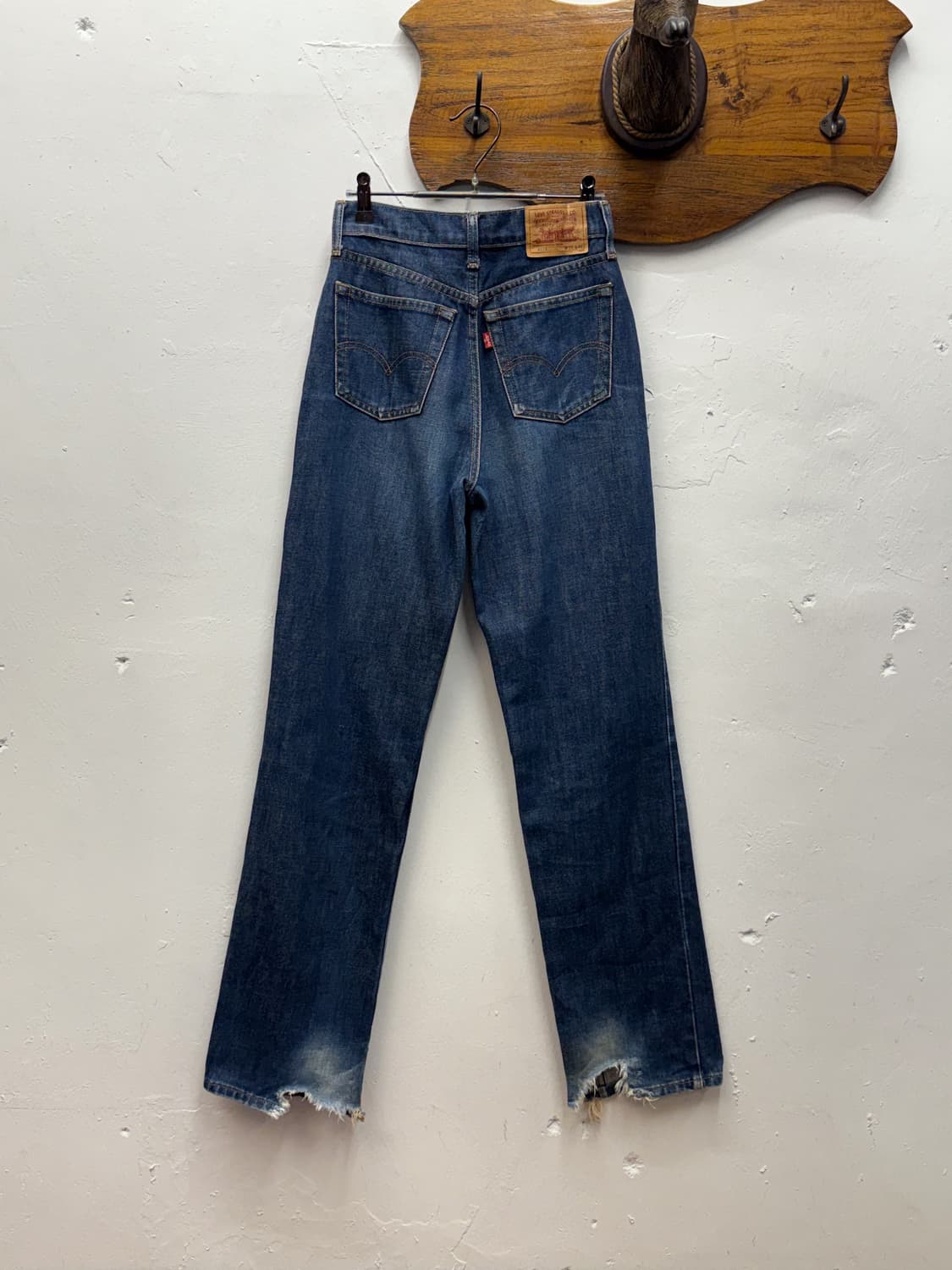 90s Levi's W519 Slim Straight Denim  상품이미지1